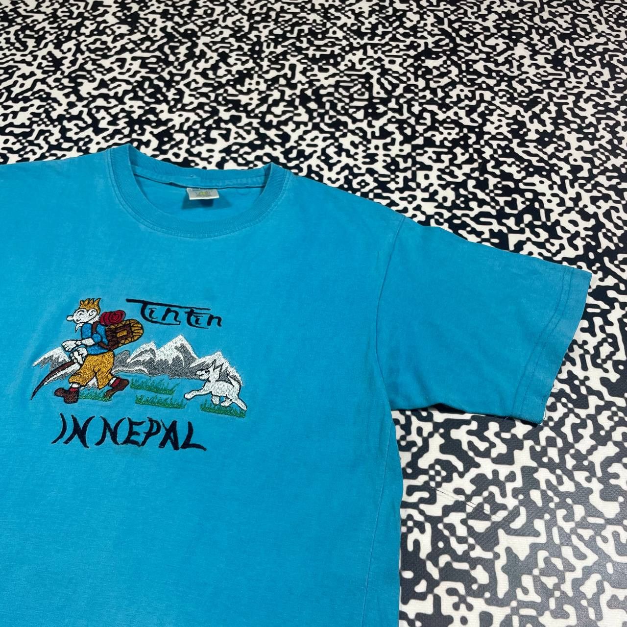 Cartoon Network Vintage 90s Tin Tin In Nepal Cartoon Retro T-shirt Size M / US 6-8 / IT 42-44 - 5 Thumbnail