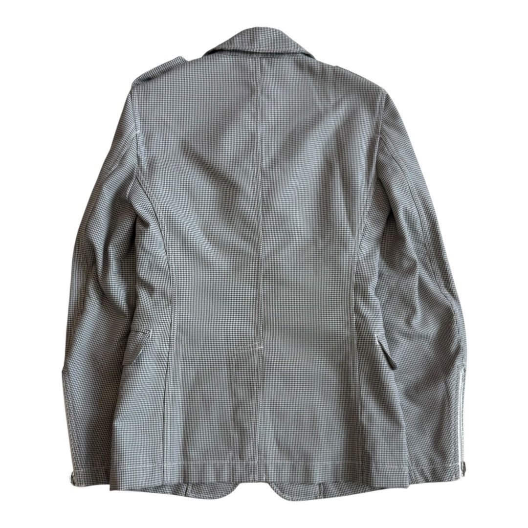 Comme des Garcons Homme Plus Comme des Garçons Homme Plus SS12 Micro-Houndstooth Jacket Size US XS / EU 42 / 0 - 2 Thumbnail