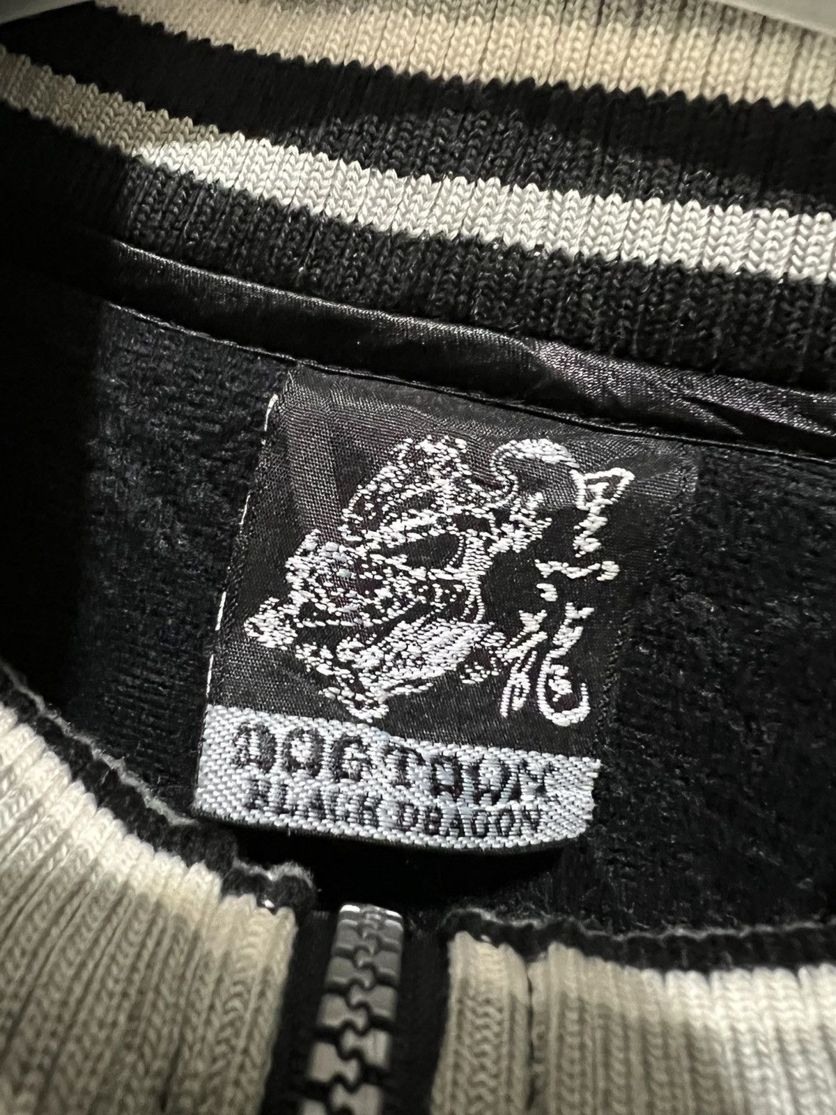 Dogtown Y2K Dog Town Black Dragon Satin Bomber Size US L / EU 52-54 / 3 - 8 Thumbnail