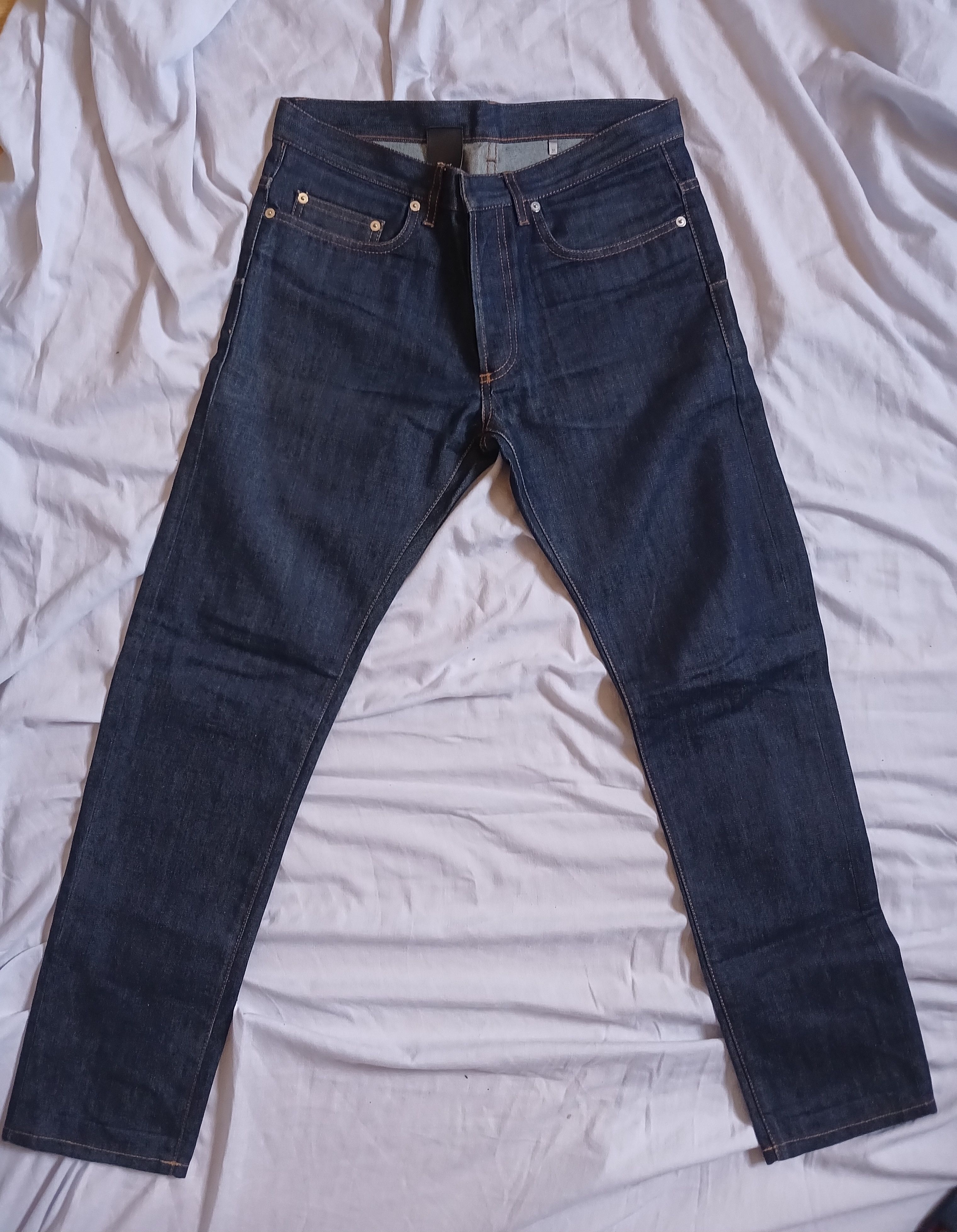 Dior Raw Dior Homme denim Jean Size US 31 - 6 Thumbnail