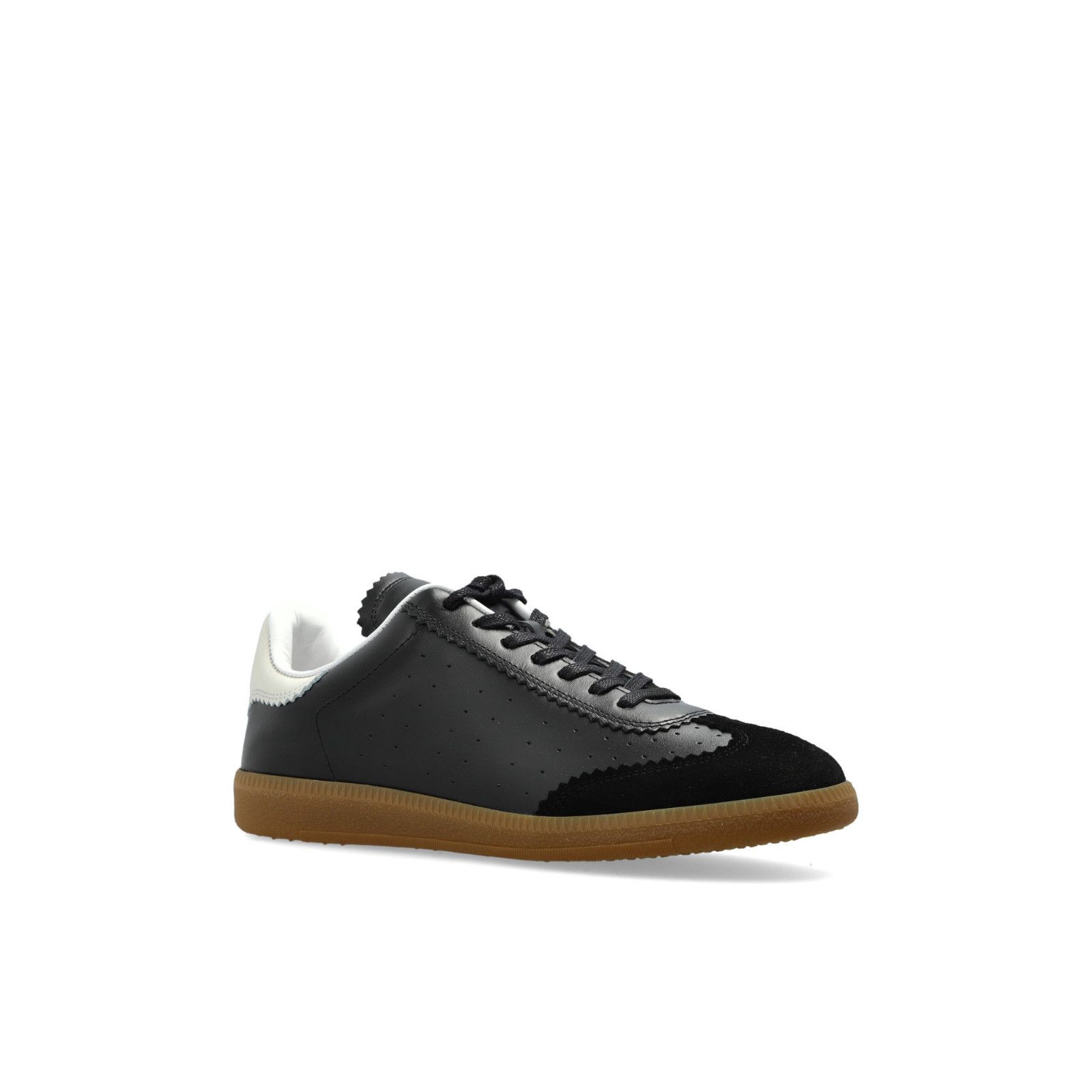 Isabel Marant ISABEL MARANT Bryce Black Leather Sneakers New & Authentic ( Size US 10 / IT 40 - 2 Thumbnail
