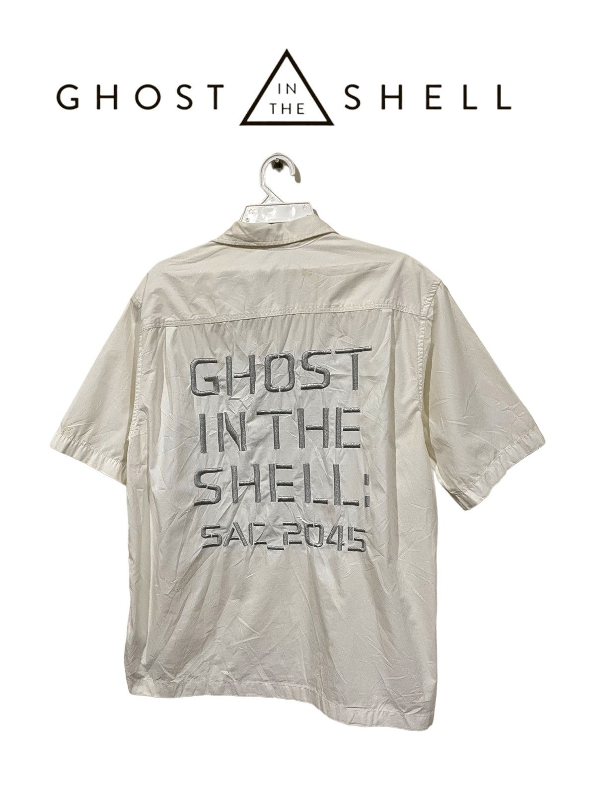 Anime Ghost In The Shell Ripstop Distressed Shirts Size US L / EU 52-54 / 3 - 3 Thumbnail