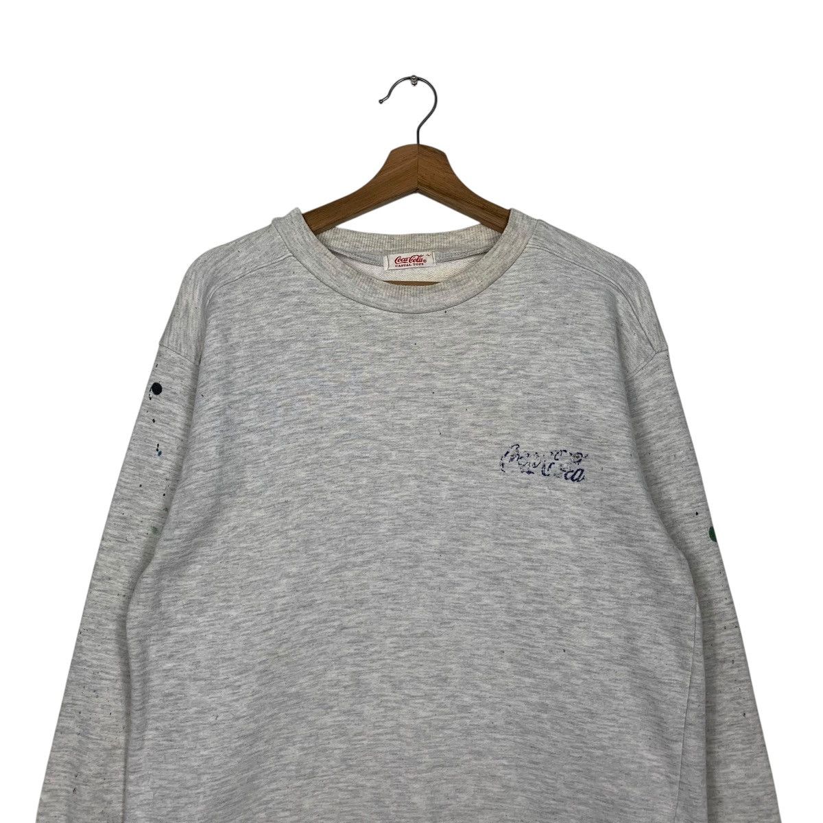 Coca Cola Vintage 90s Coca Cola Crewneck Sweatshirt Size US L / EU 52-54 / 3 - 2 Thumbnail