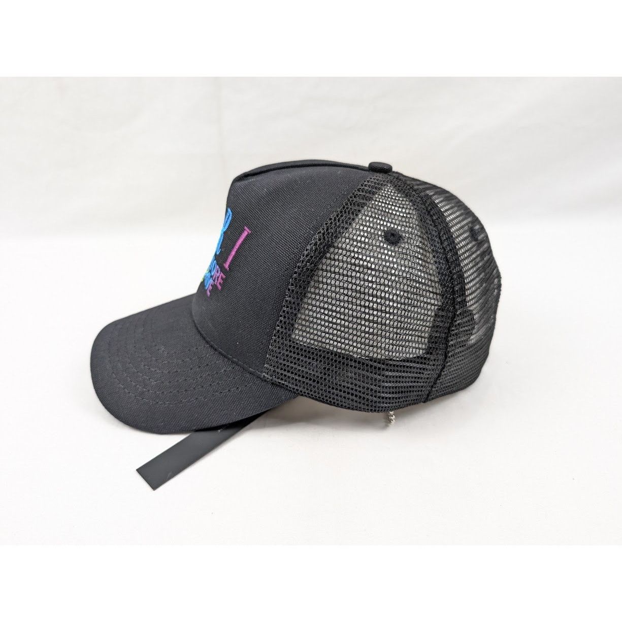 Amiri o1rshd1 Q:3 / Size: OS / Baseball Cap / Hat in Black/Rainbow Size ONE SIZE - 6 Thumbnail