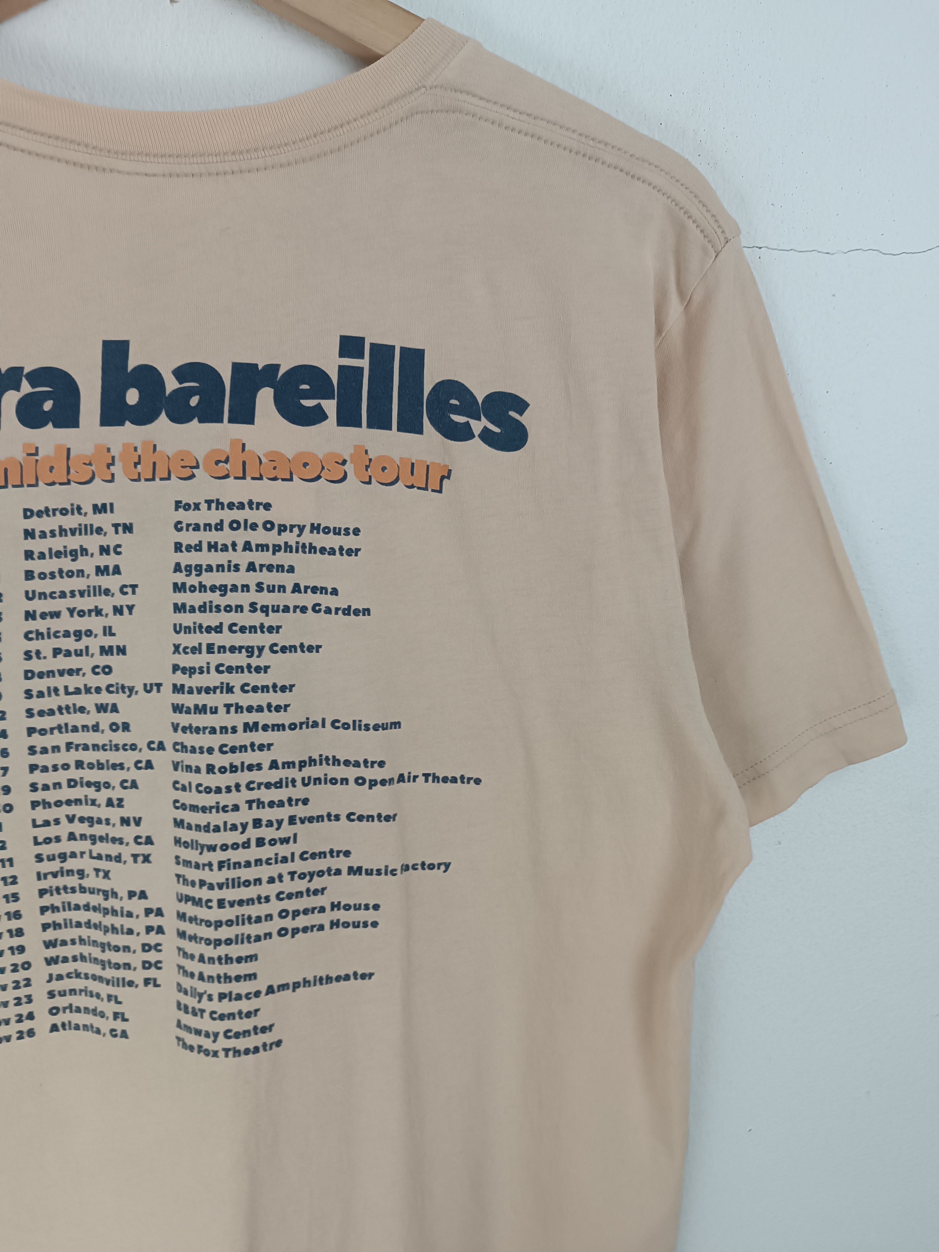 Other VINTAGE SARA BAREILLES TOUR TEE taylor swift adele janet Size US M / EU 48-50 / 2 - 11 Thumbnail