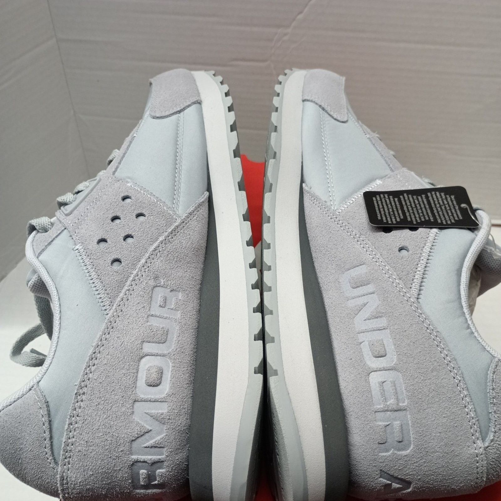 Under Armour Under Armour UA Essential Shoes Men’s Size 11.5 Running Gray Size US 11.5 / EU 44-45 - 7 Thumbnail