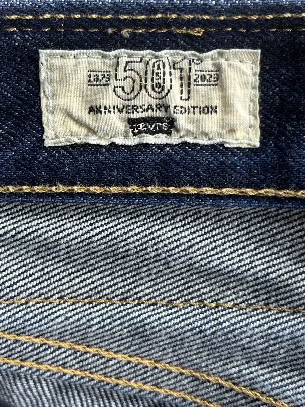 Levi's LEVI'S 501 "150th" Anniversary Selvedge Men Jeans W34 x L30 Size US 33 - 9 Thumbnail