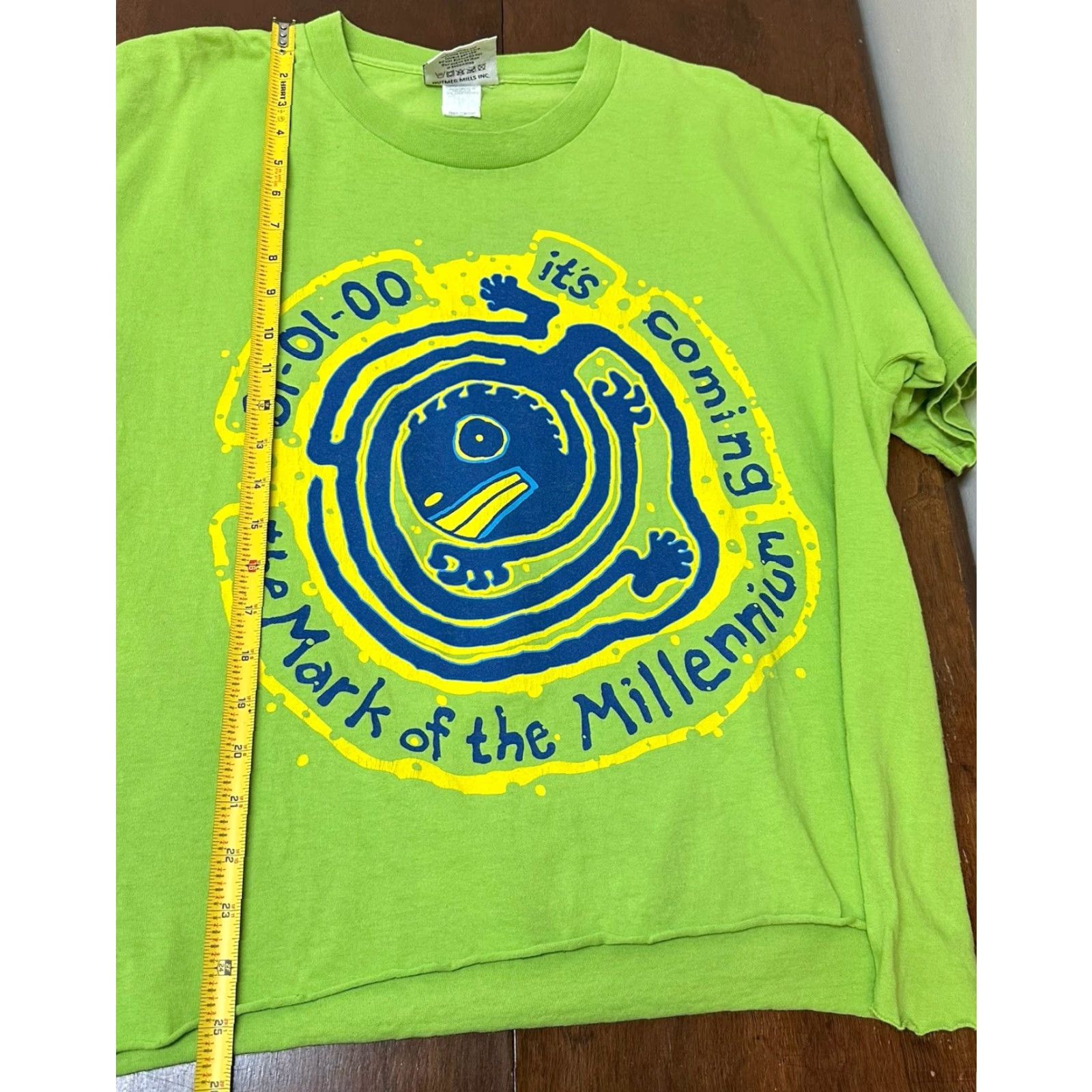 Lee VINTAGE Lee Sport 2000 Green Graphic Tee Unisex Adult L Grunge Size US L / EU 52-54 / 3 - 7 Thumbnail