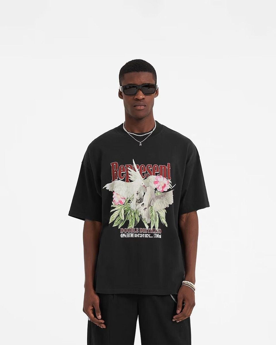 Represent Clo. 🇺🇸 Y2K Represent Clo Double Distilled T-Shirt Rare Retro Hype Size US M / EU 48-50 / 2 - 2 Thumbnail