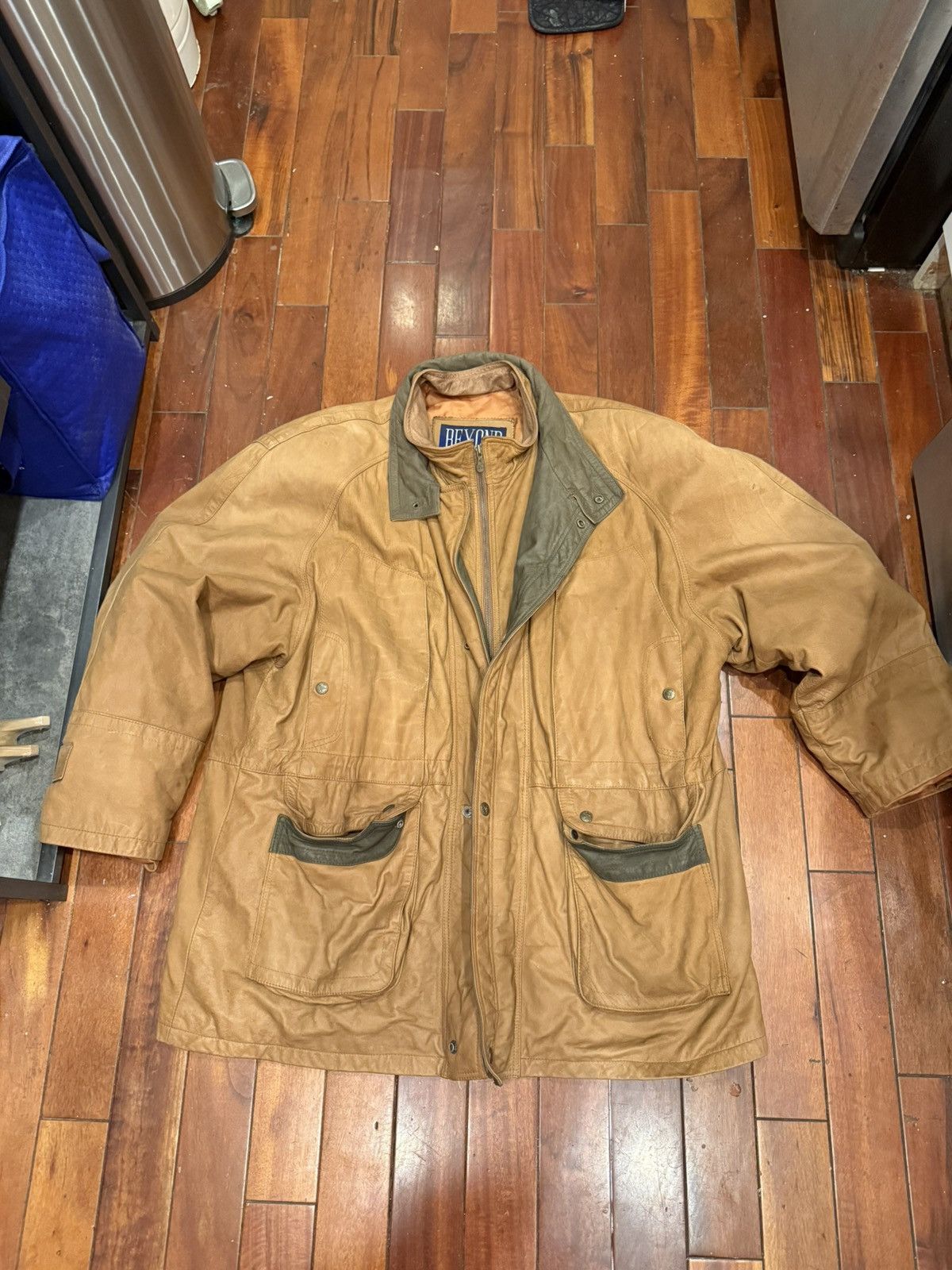 Other XXL Beyond leather vintage coat Size US XXL / EU 58 / 5 - 1 Thumbnail
