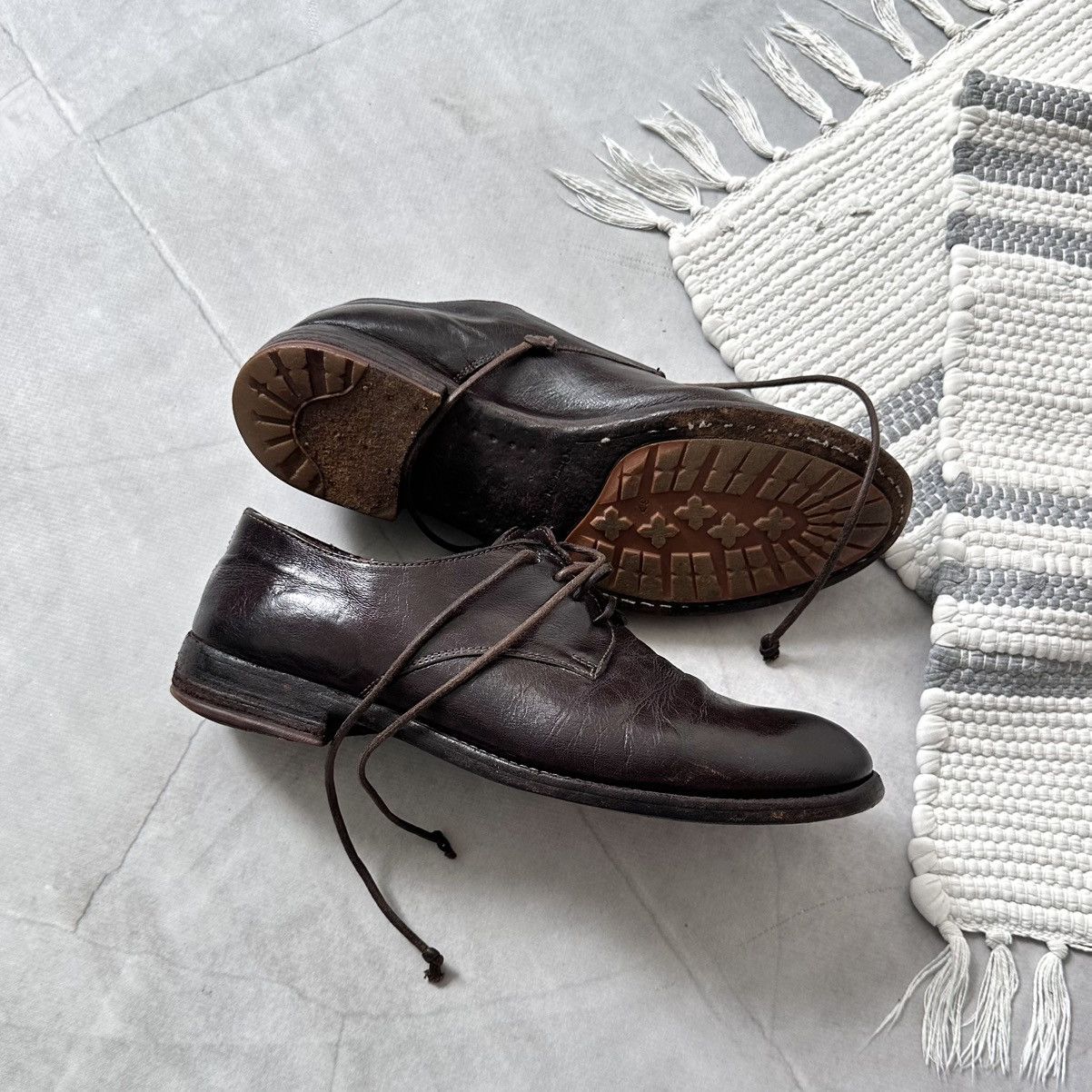 Dirk Bikkembergs Officine Creative Artisanal Boots Shoes Guidi Moma Style Size US 7 / IT 37 - 1 Thumbnail