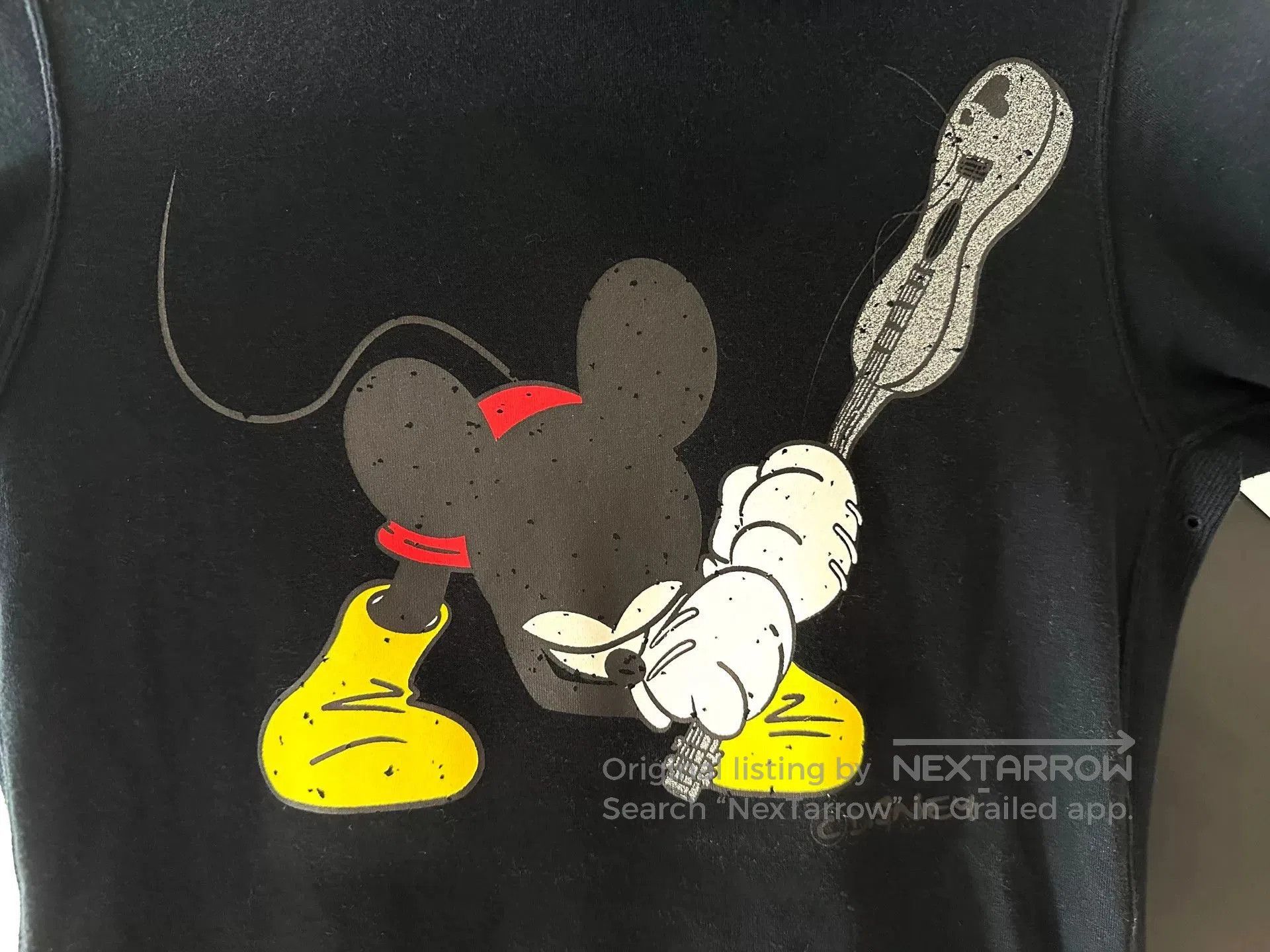 Roen ROEN Disney Mikey Black Hoodie. Size US S / EU 44-46 / 1 - 5 Thumbnail