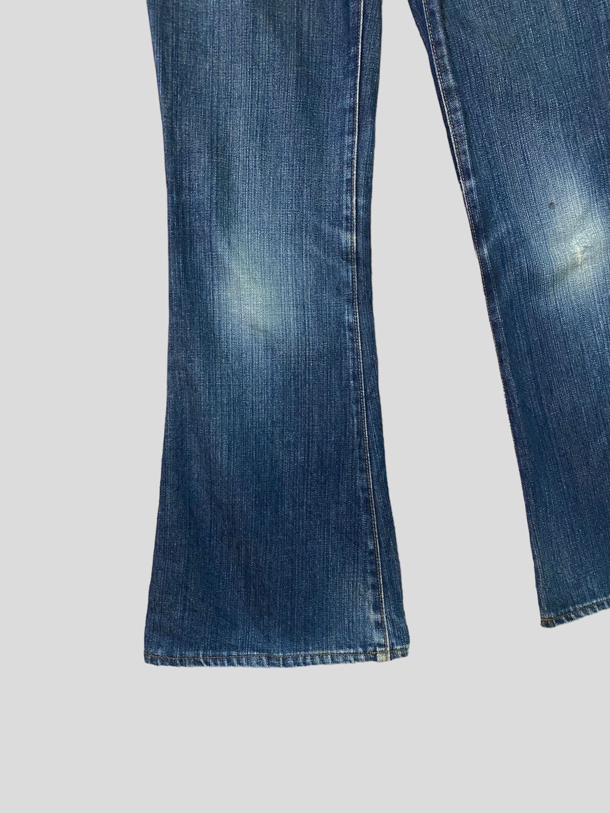 Japanese Brand × Vintage × Wrangler Flare Lady Wrangler Boot Cut Denim Size 26" / US 2 / IT 38 - 9 Thumbnail