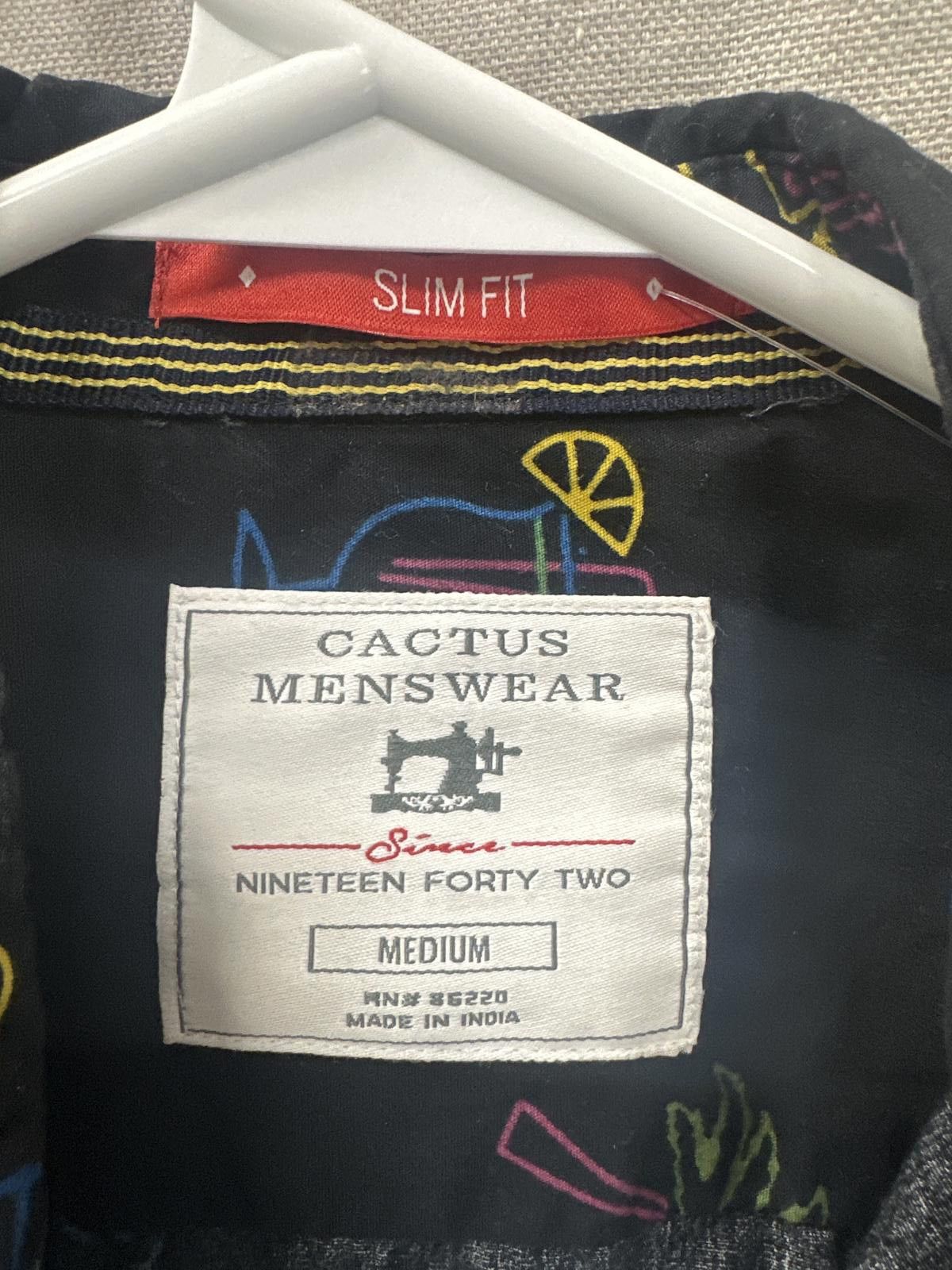 Cactus Plant Flea Market Cactus Menswear Tropical Cocktail Shirt - Slim Fit - Medium Size US M / EU 48-50 / 2 - 2 Thumbnail