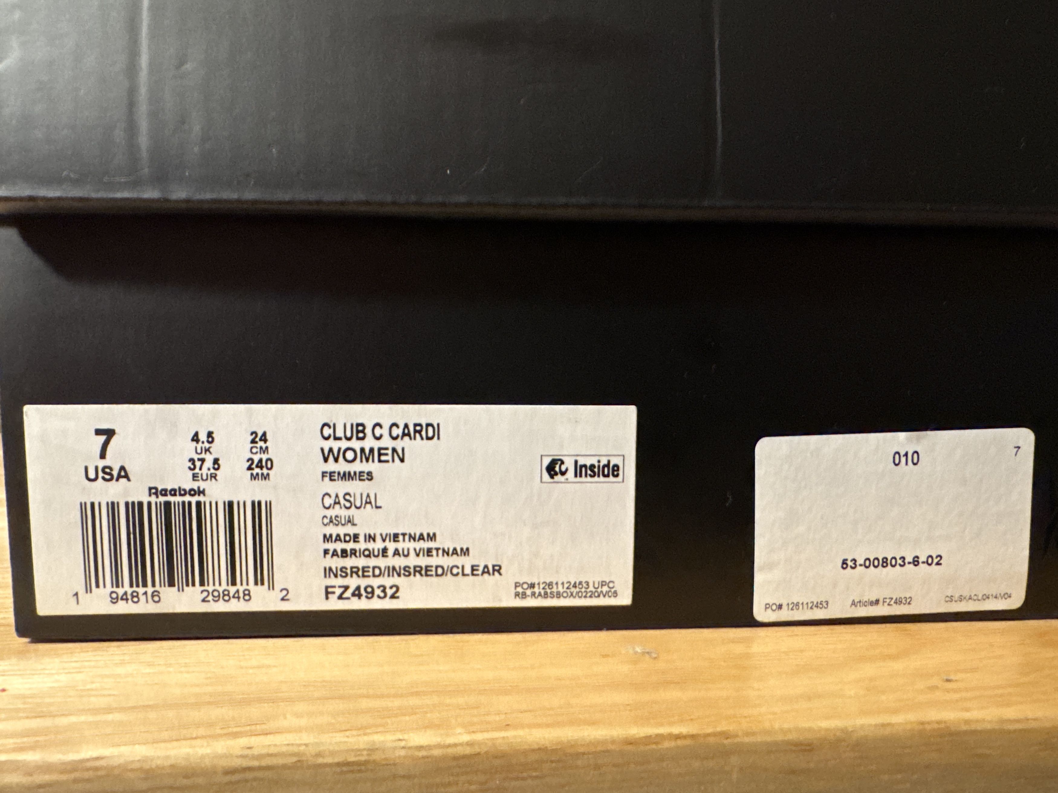 Reebok Reebok x Cardi B Size US 7 / IT 37 - 7 Thumbnail