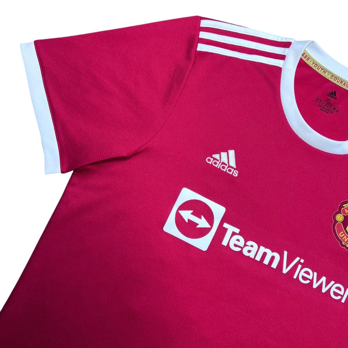Adidas 2022 Manchester United Red Adidas Soccer Football Jersey Size US XL / EU 56 / 4 - 6 Thumbnail