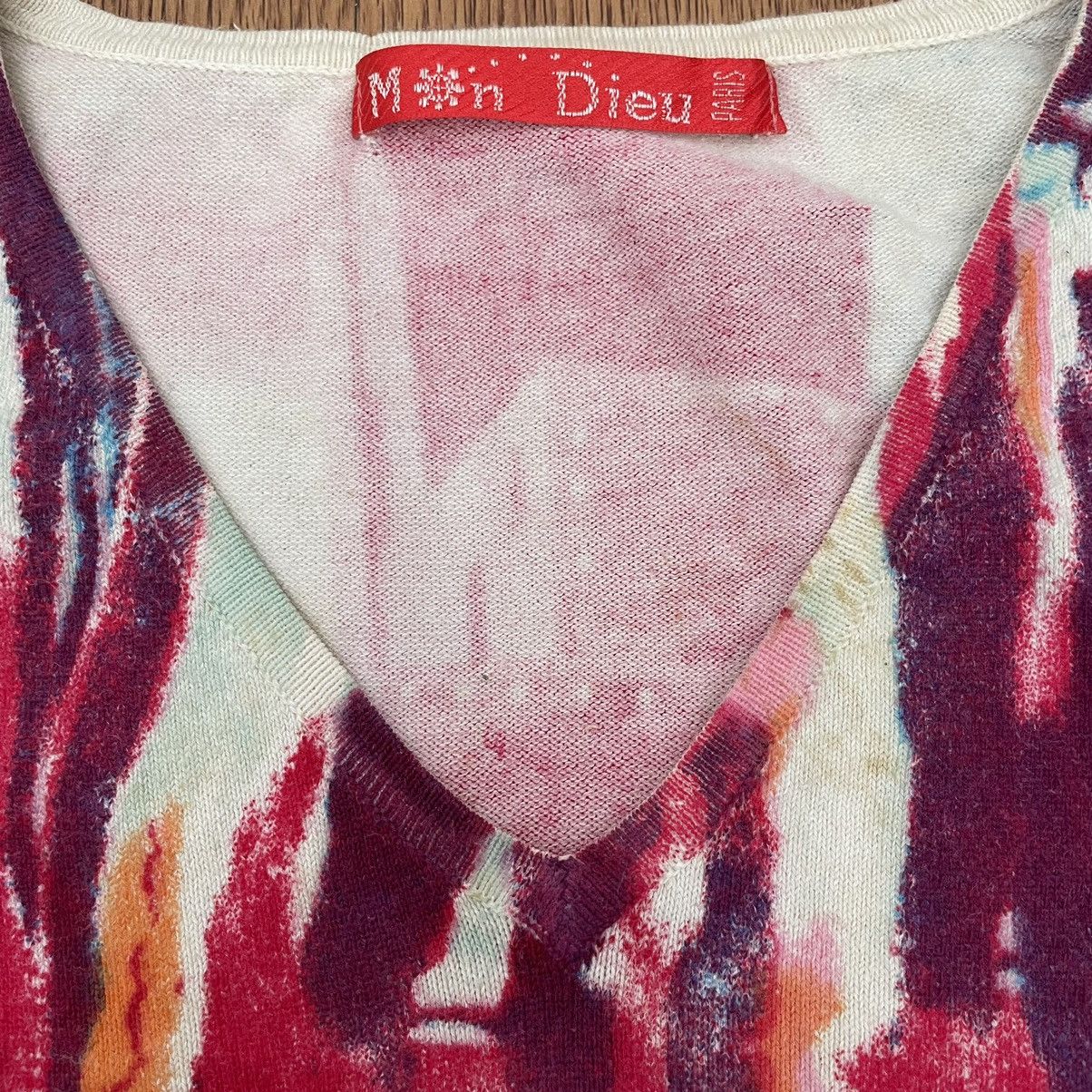Other Mon Dieu Abstract Art Tee Gaultier Styled Size S / US 4 / IT 40 - 5 Thumbnail