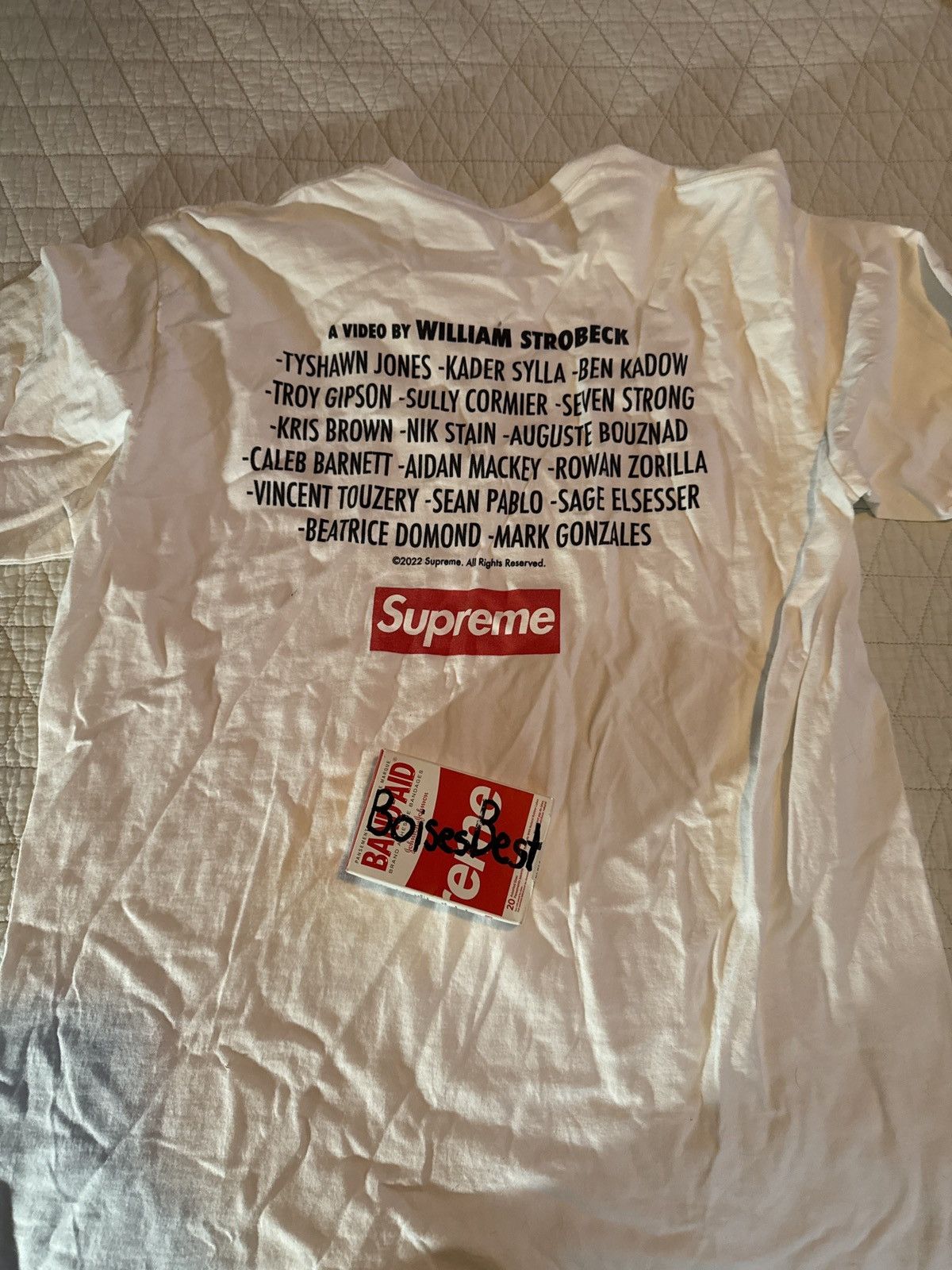 Supreme Play Dead Tシャツ Lサイズ 中古・古着通販】Supreme (シュプリーム) Supreme Play Dead Tee