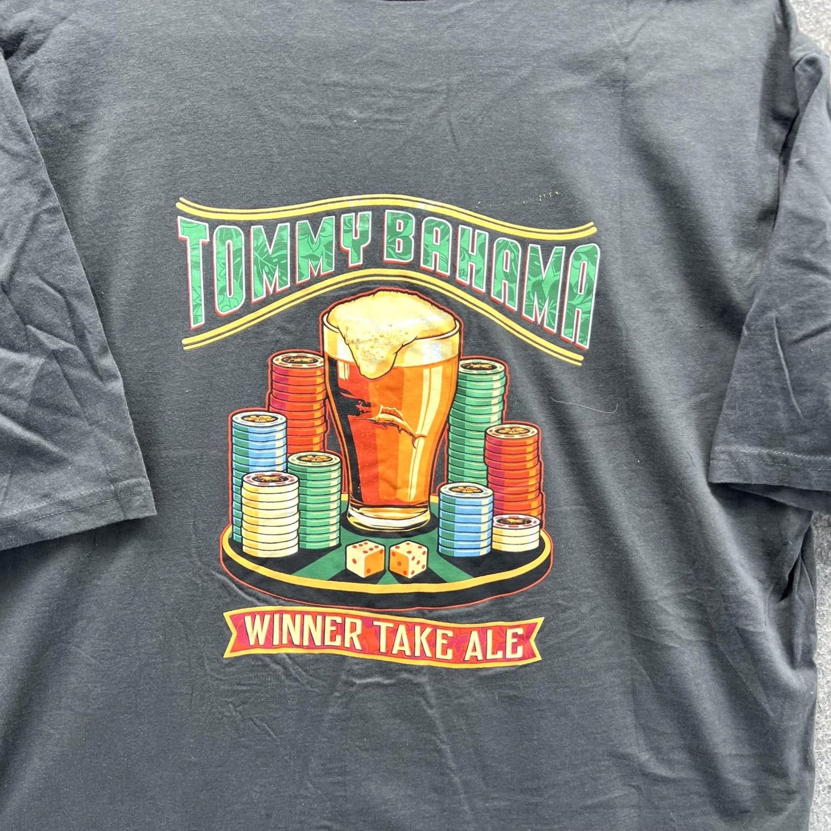Tommy Bahama Tommy Bahama Shirt Mens M Gray Winner Take Ale Poker Graphic Tee Casual Shirt Mens Gray Poker Graphic Tee Size US M / EU 48-50 / 2 - 3 Thumbnail