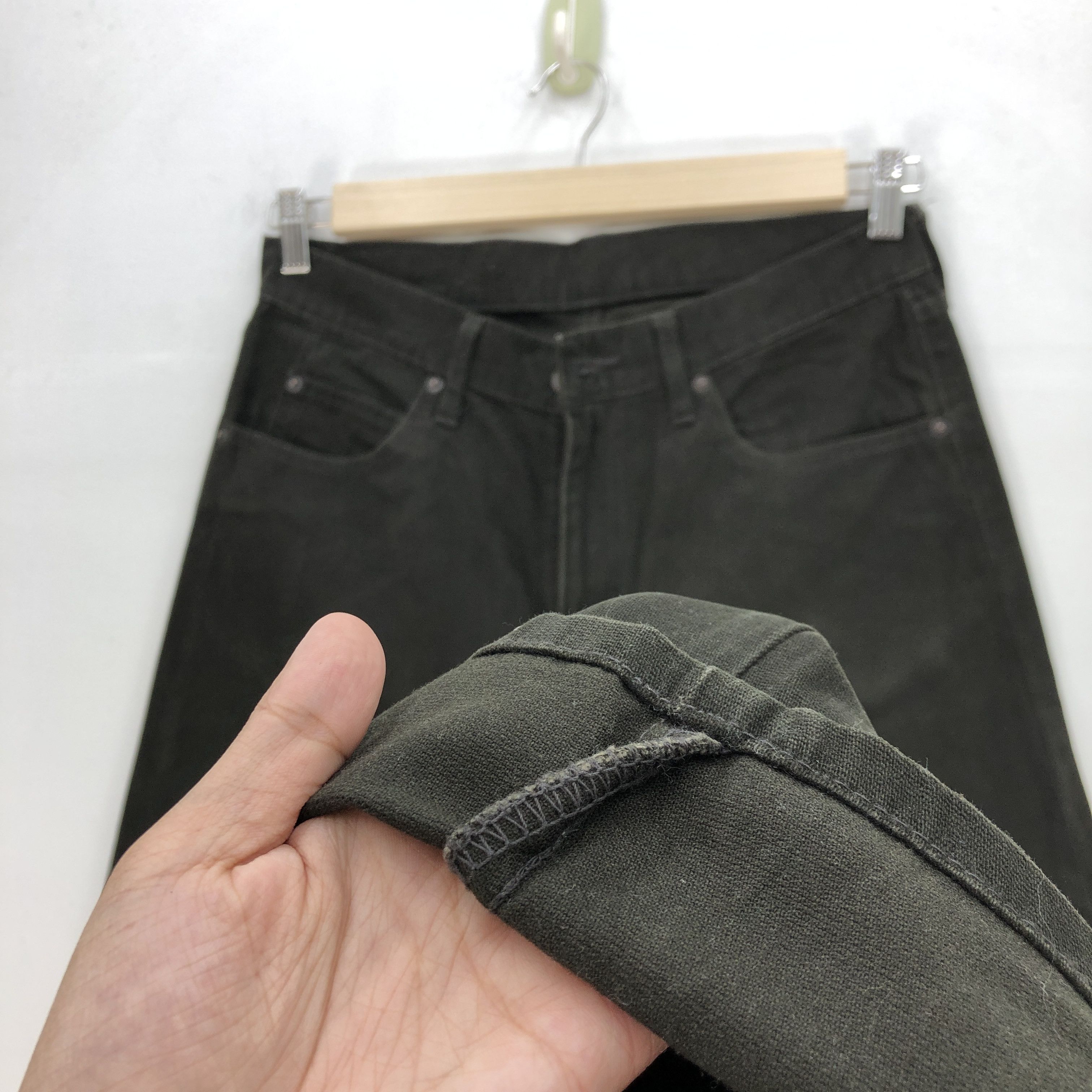 Levi's Vintage Levi's Denim Levis 502 Jeans Faded Black Pants Size US 32 / EU 48 - 8 Thumbnail
