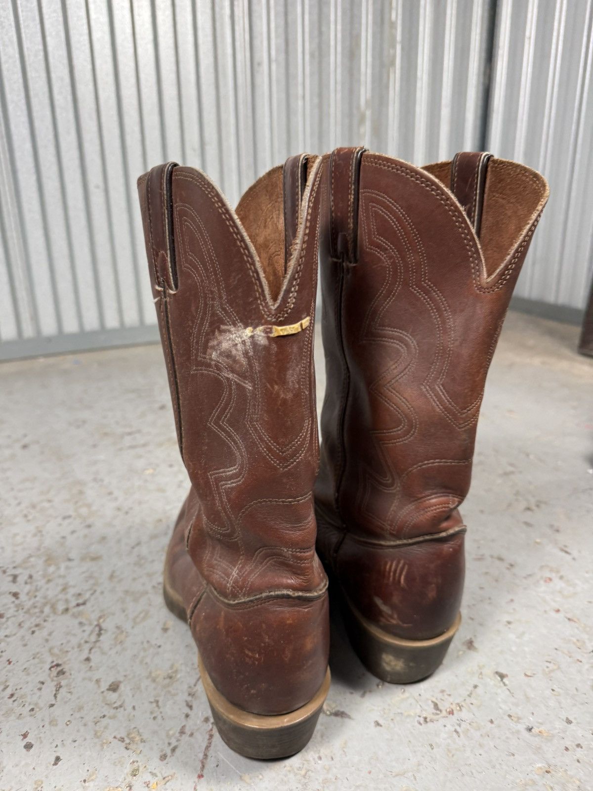 Durango 90s Vintage Durango Usa MadeRound toe Cowhide Cowboy Boots Size US 8 / EU 41 - 8 Thumbnail