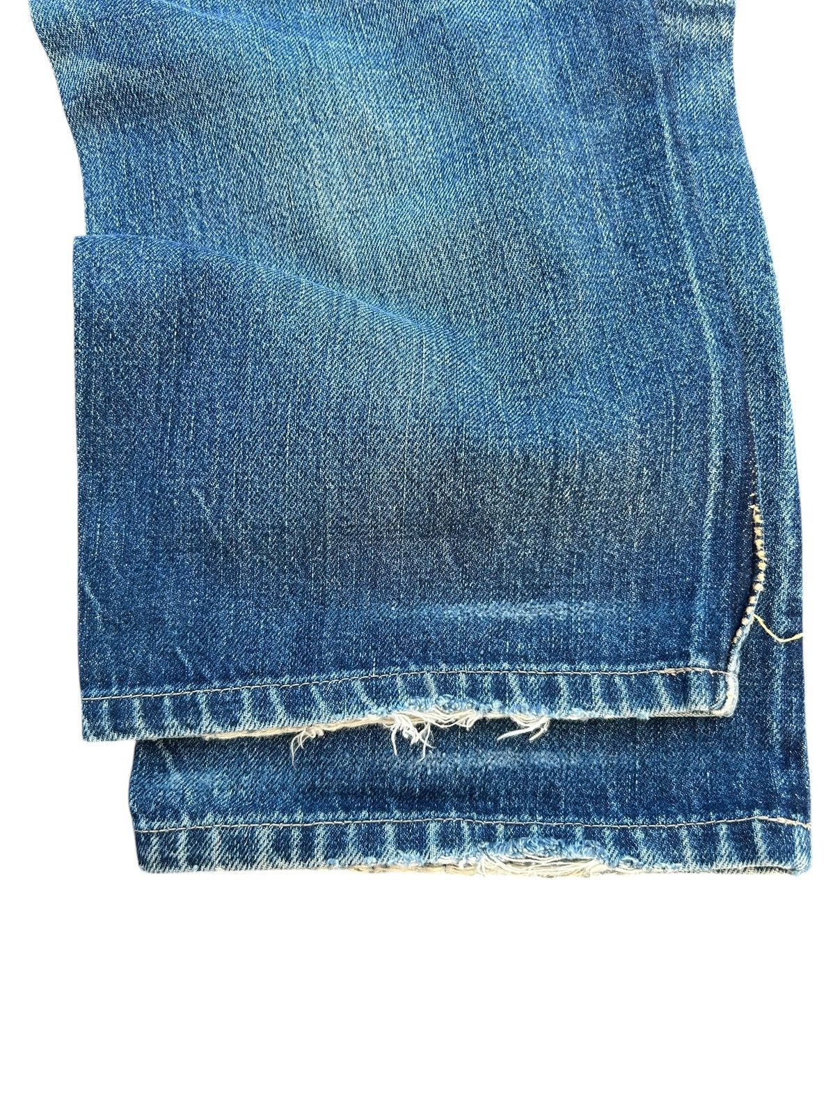 Full Count & Co. × Kapital × Vintage Vintage Full Count Selvedge Distressed Denim Jeans Size US 29 - 17 Thumbnail