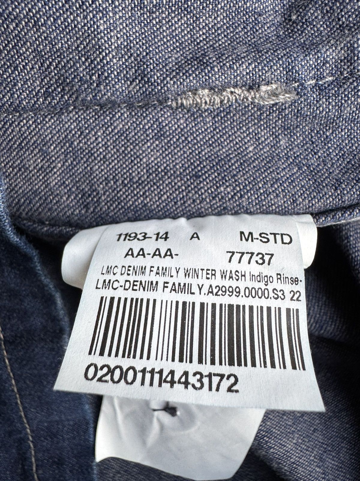 Levi's VERY RARE VINTAGE JACKET JEANS LEVIS DENIM FAMILY SAMPLE Size US M / EU 48-50 / 2 - 7 Thumbnail