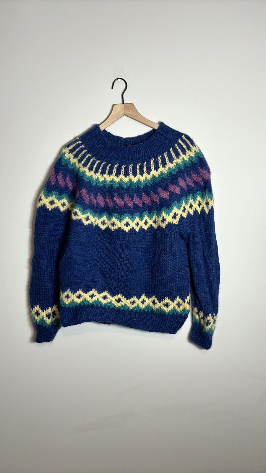 Handmade × Vintage Vintage Sweater Size US L / EU 52-54 / 3 - 1 Thumbnail