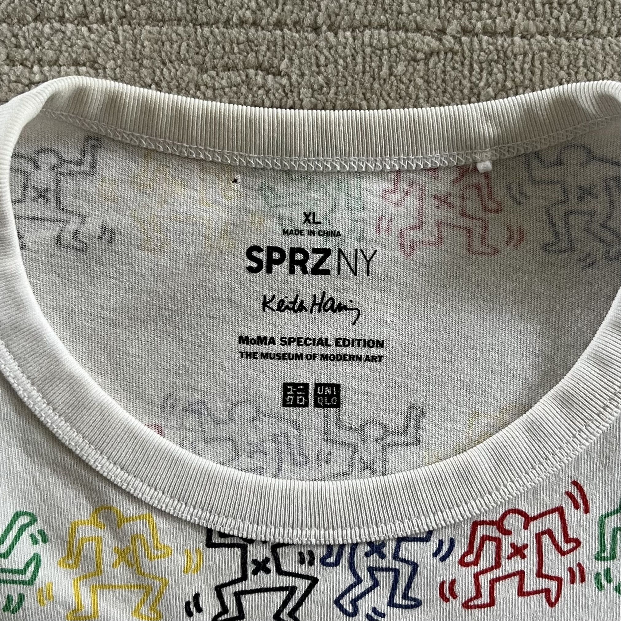 Keith Haring × MoMA × Uniqlo Keith Haring x MoMA Special Edition x Uniqlo SPRZNY T Shirt Size US XL / EU 56 / 4 - 3 Thumbnail