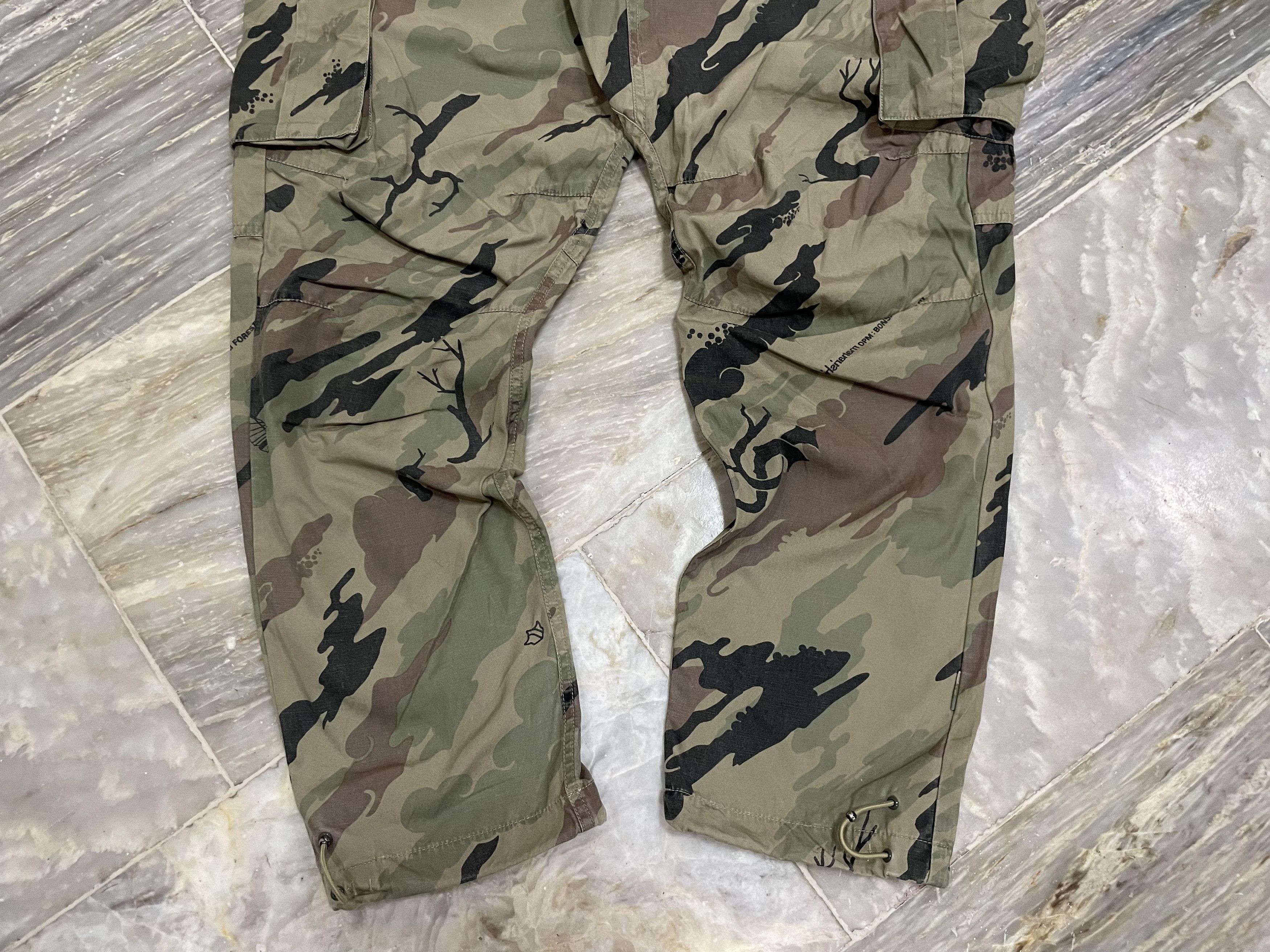 Maharishi Maharishi Bonsai Forest-print camo cargo pants Size US 34 / EU 50 - 3 Thumbnail