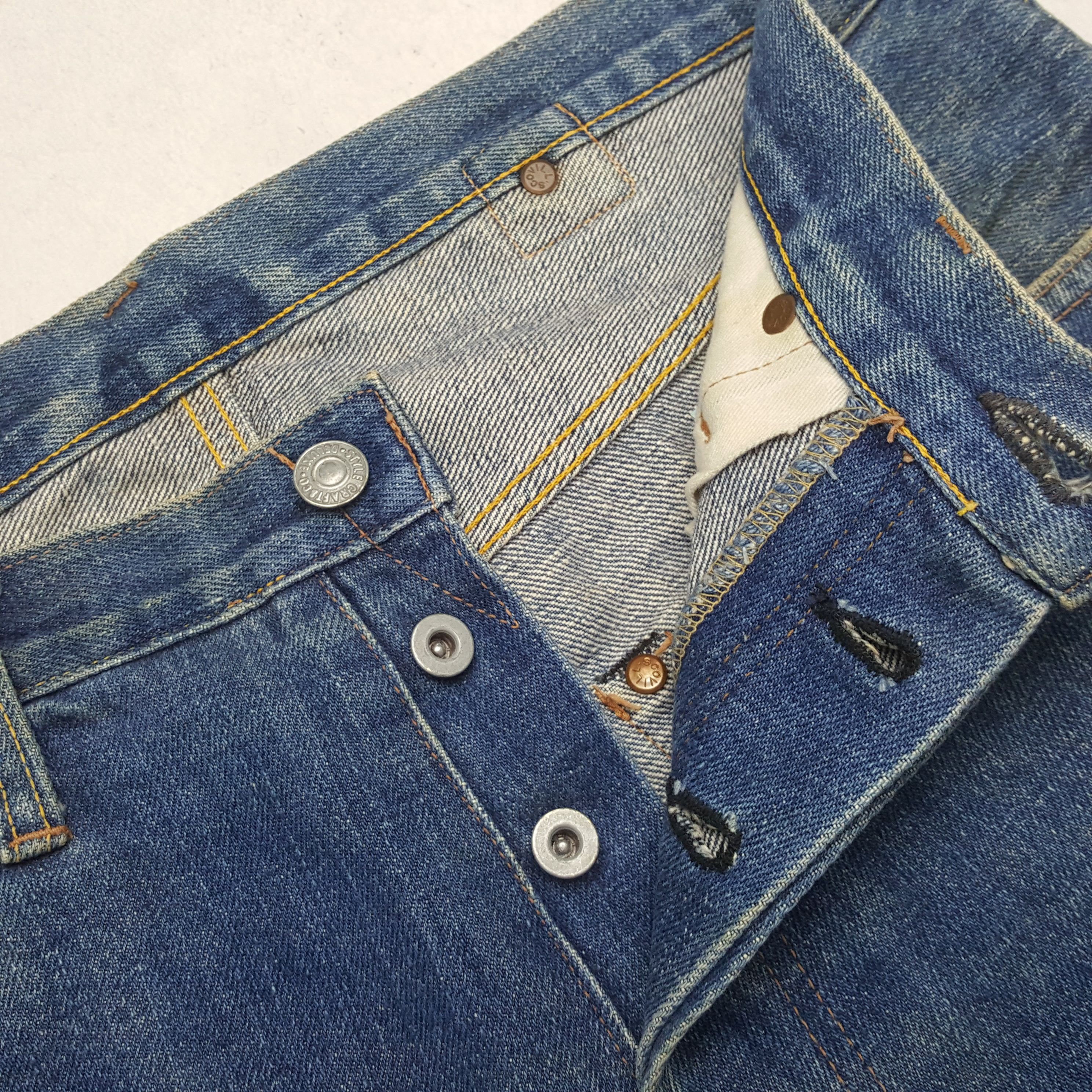 Evisu Evis Japanese Brand Streetwear Custom Daicock Jeans RR10 Size US 32 / EU 48 - 13 Thumbnail