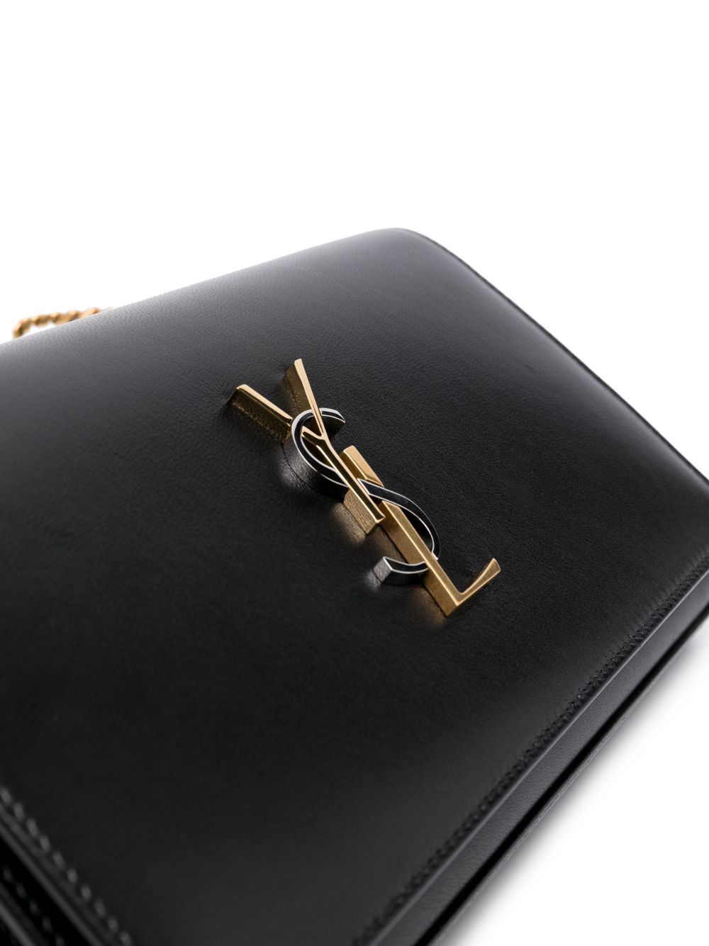 Saint Laurent Paris o1tp1o0125 Size: OS/Two Tone Wallet in Black Size ONE SIZE - 3 Thumbnail