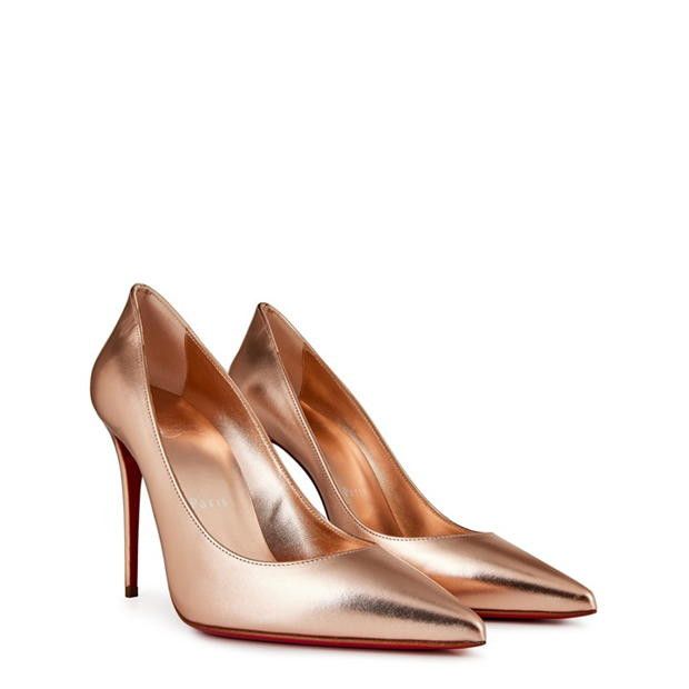 Christian Louboutin Kate 100mm Pumps Size US 9 / IT 39 - 4 Thumbnail