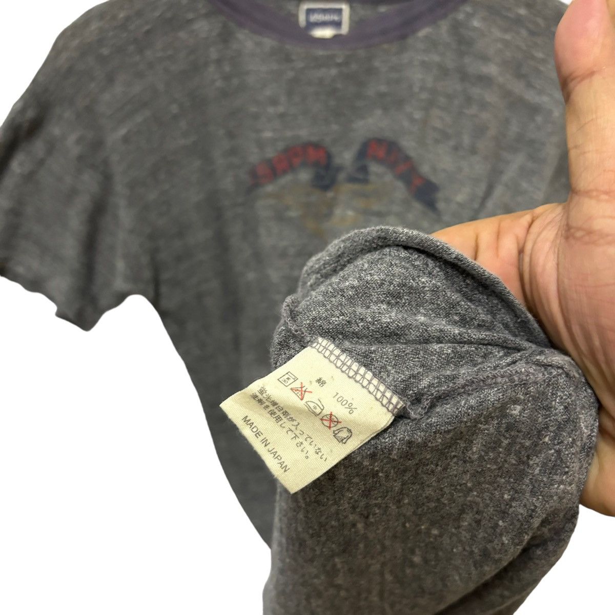 45rpm × Japanese Brand 45 Rpm Rip Off Navy Graphic Design Tshirt Size US L / EU 52-54 / 3 - 8 Thumbnail