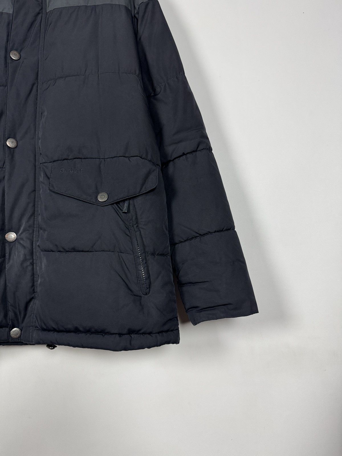 Barbour Men’s Barbour FibreDown Cromer Jacket Warm Full Zip Size L Size US L / EU 52-54 / 3 - 5 Thumbnail