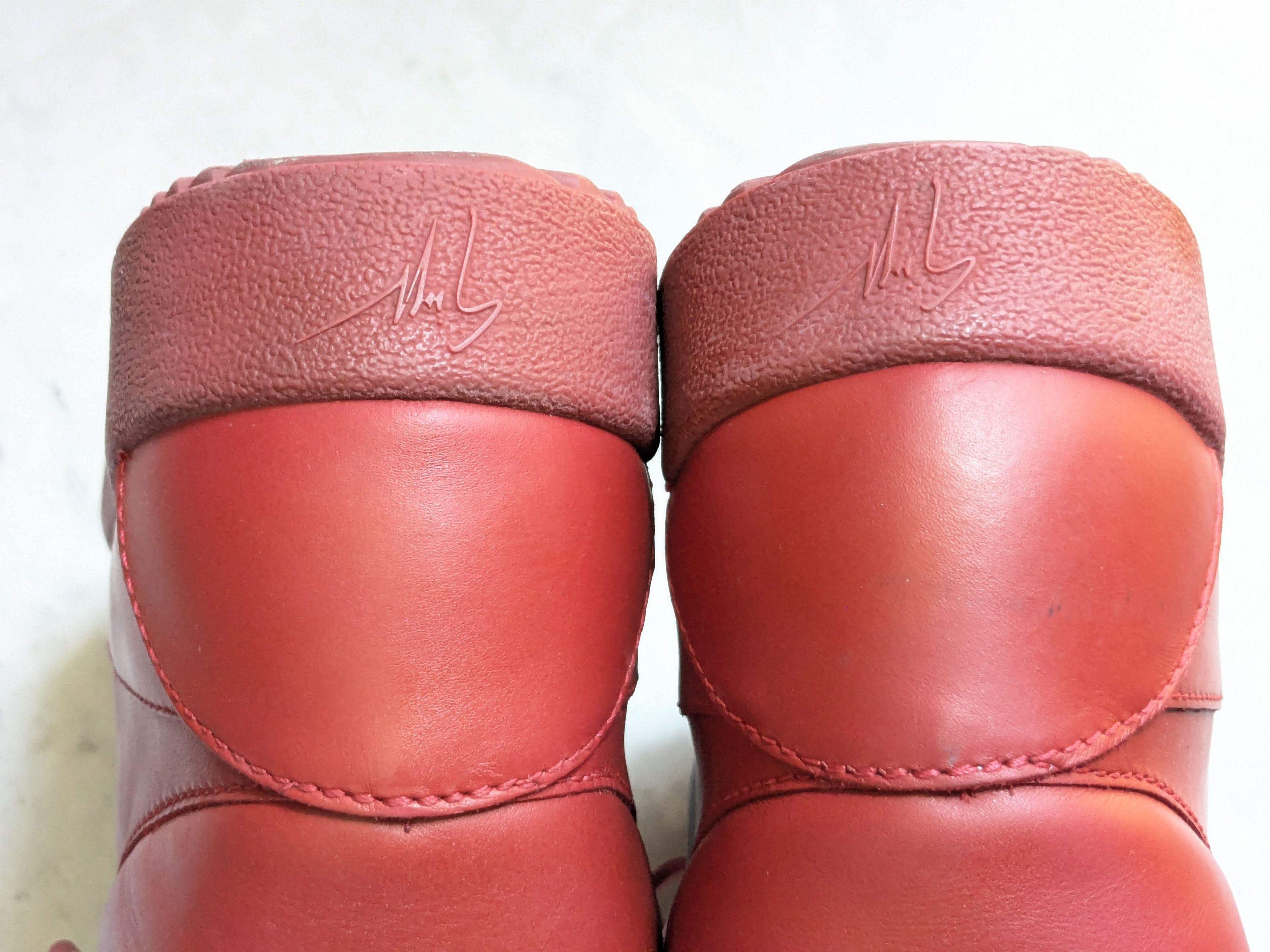 Giuseppe Zanotti Giuseppe Zanotti High Top Sneakers Red 10.5 43.5 Leather Size US 10.5 / EU 43-44 - 13 Thumbnail