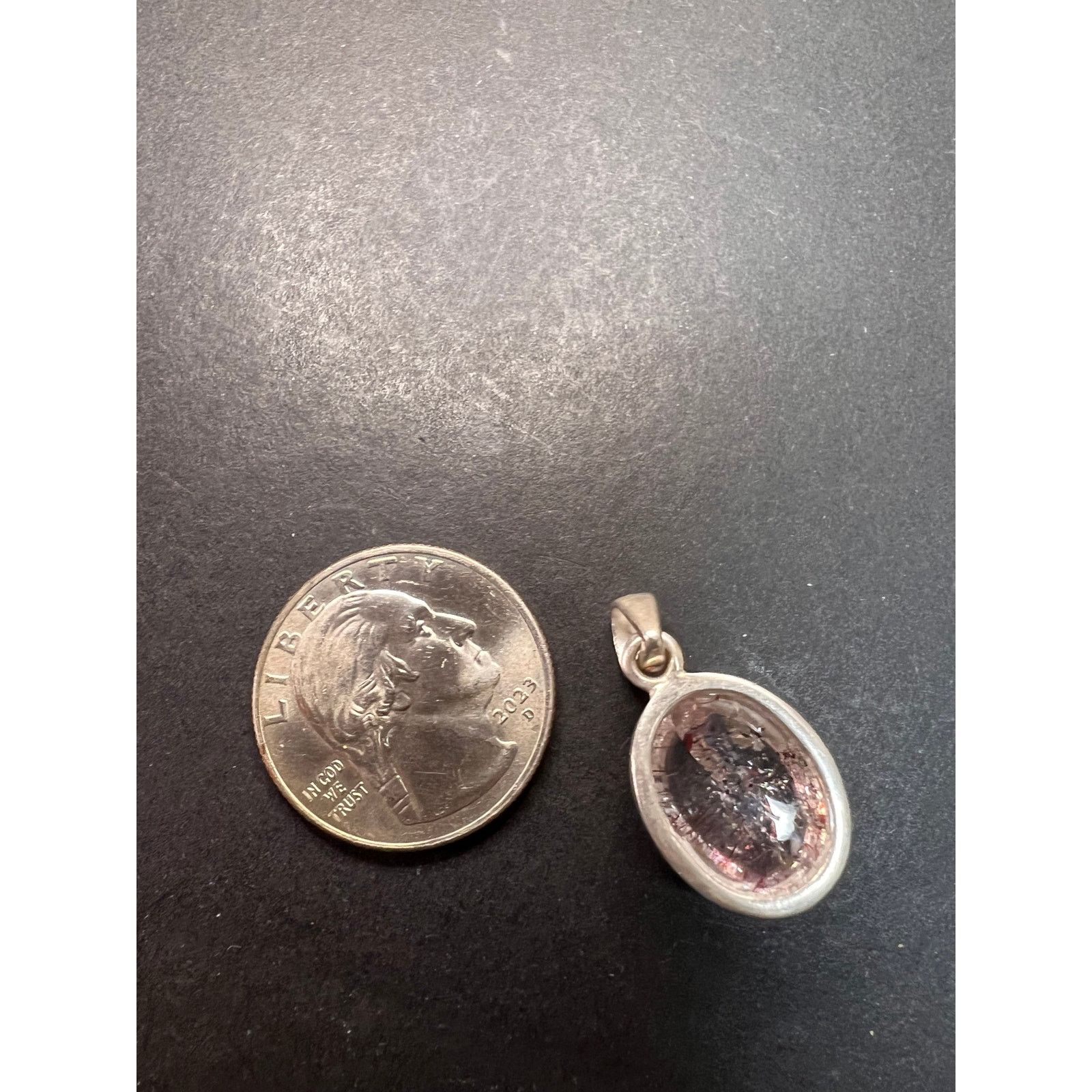 Other NEW Lepidocrocite super 7 925 silver oval pendant 4.13 grams Size ONE SIZE - 5 Thumbnail