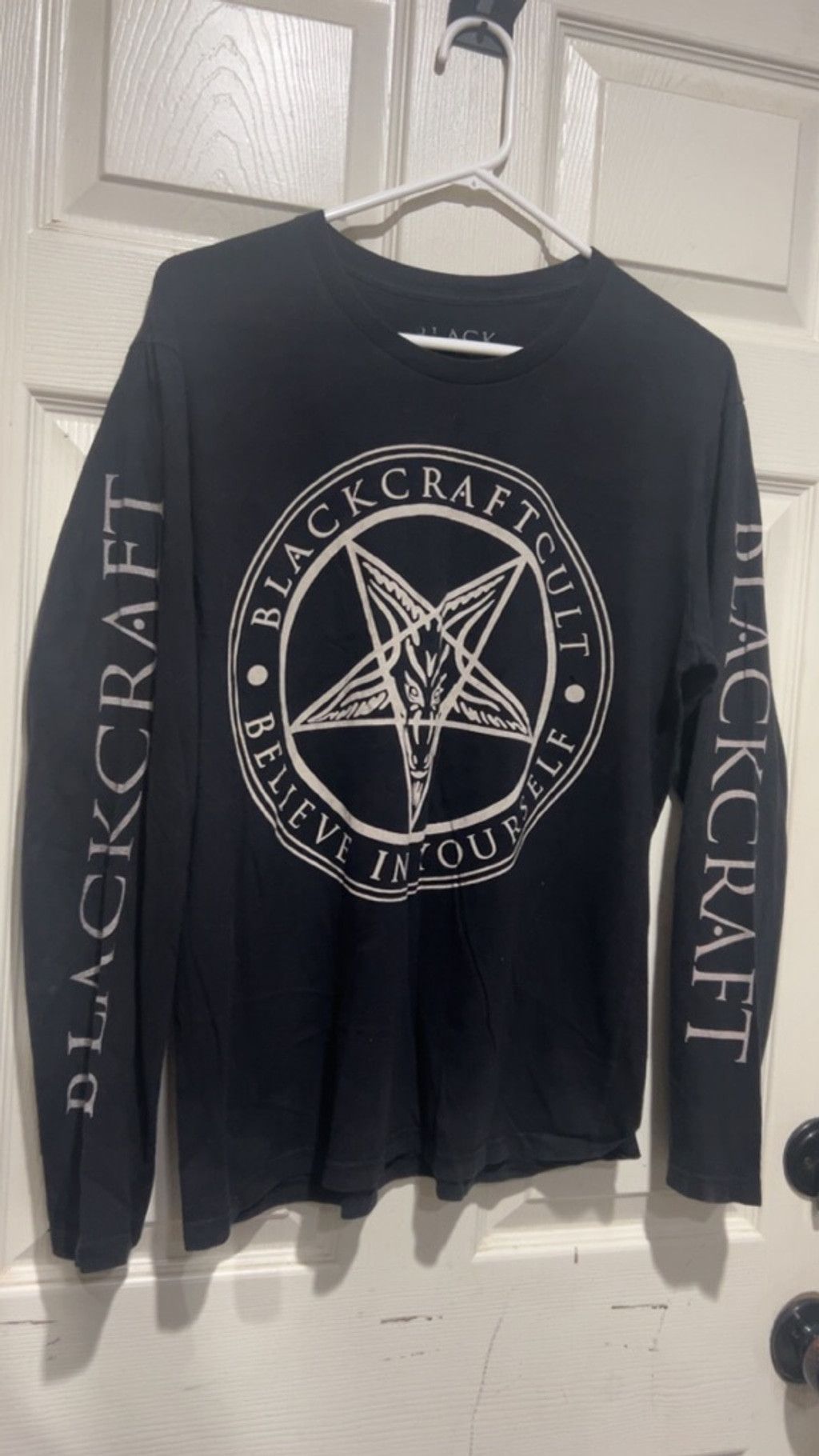 Other Men's Blackcraft Cult Black & White Long Sleeve Tee M Size US M / EU 48-50 / 2 - 1 Thumbnail