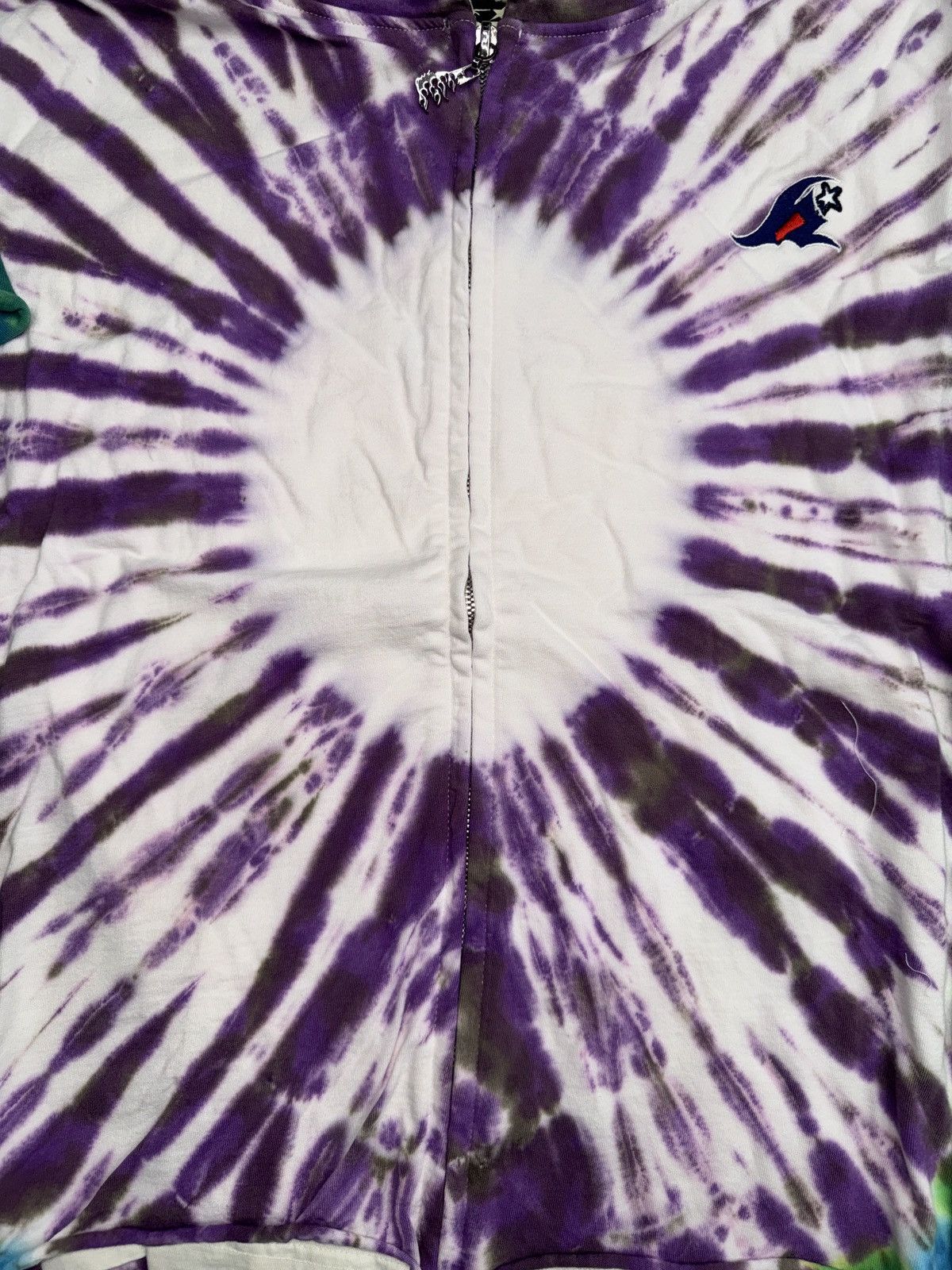 HELLSTAR Hellstar Tie Dye Zip Up Hoodie Size US XS / EU 42 / 0 - 2 Thumbnail