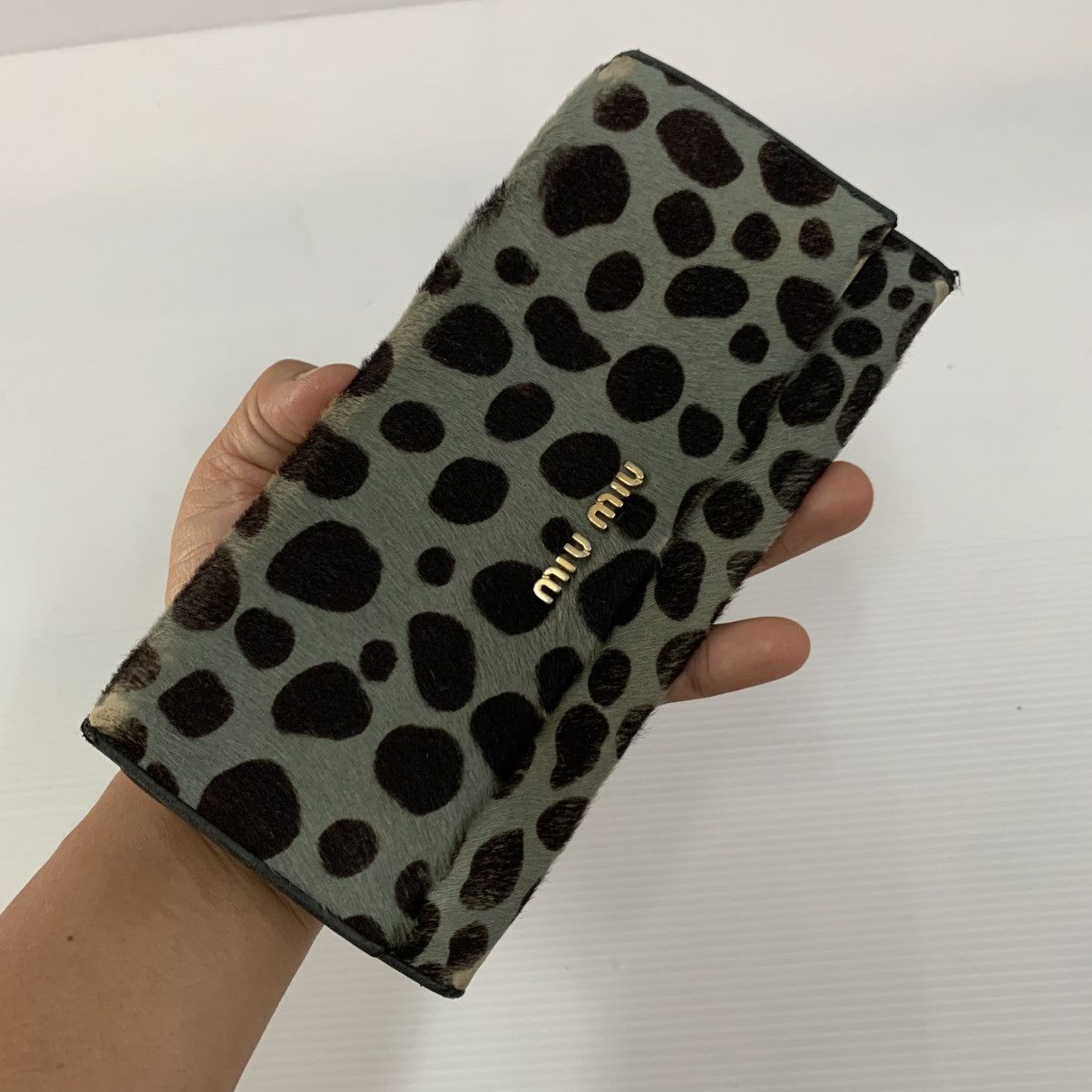 Miu Miu MIU MIU Leopard Leather Wallet Limited Size ONE SIZE - 5 Thumbnail