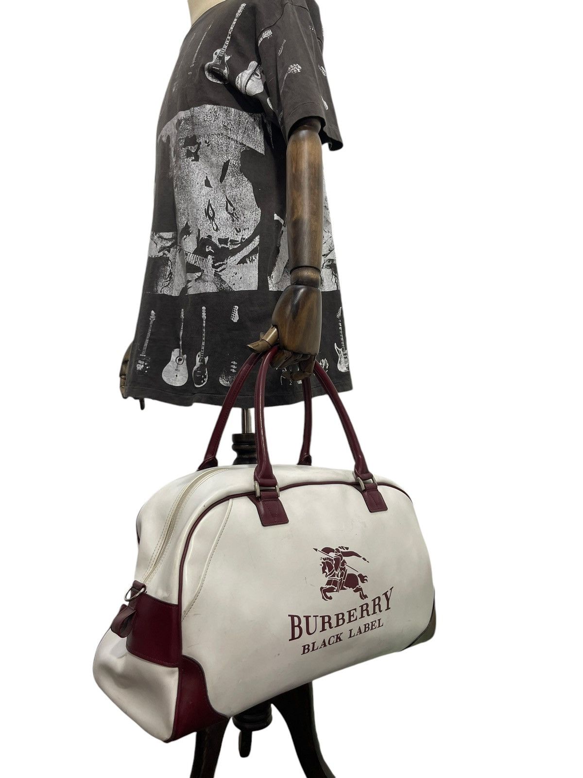 Burberry Limited Burberry Black Label Boston Duffle Bag 9🟩 Size ONE SIZE - 2 Thumbnail