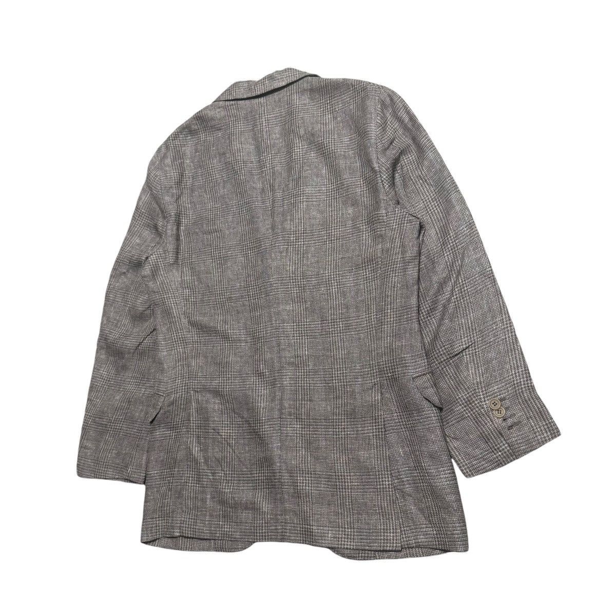 Brunello Cucinelli Brunello Cucinelli Linen Wool Blazer Size 48R - 13 Thumbnail