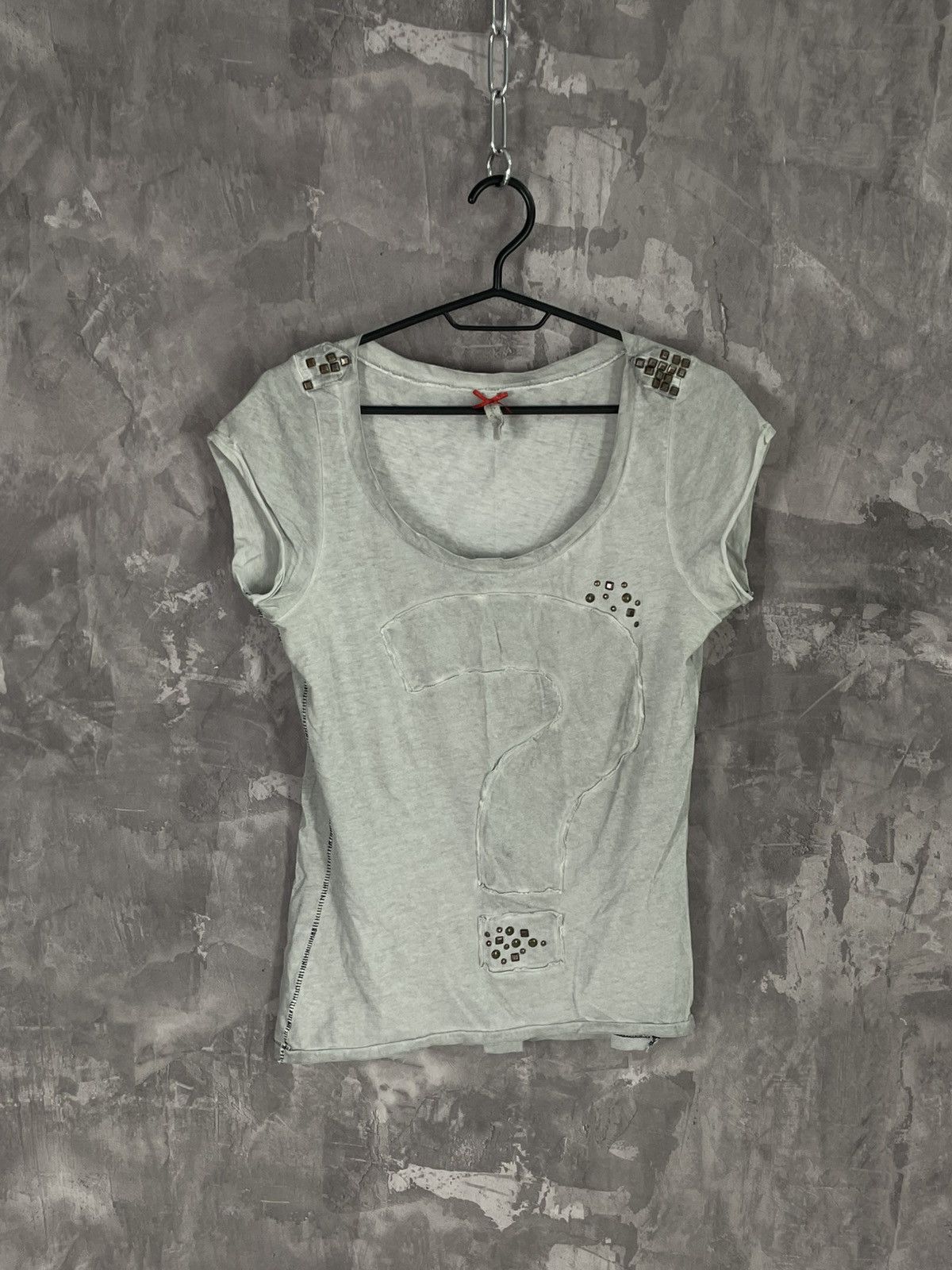Hysteric Glamour × Le Grande Bleu (L.G.B.) Y2K Avant Garde Grunge Style Punk Tank Top T shirt Size M / US 6-8 / IT 42-44 - 1 Thumbnail