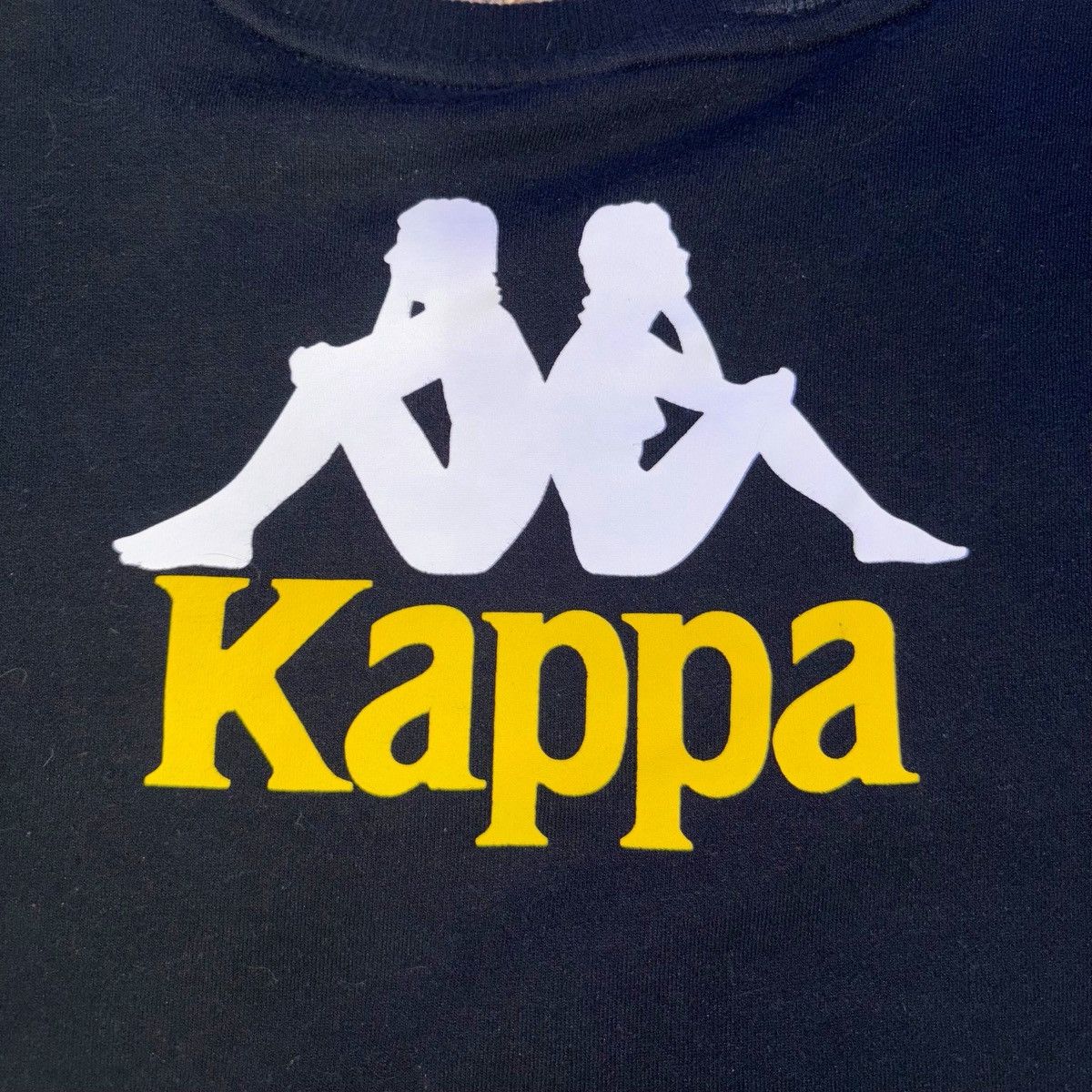 Kappa Kappa Sweatshirt Black/Yellow Size M Size US M / EU 48-50 / 2 - 6 Thumbnail