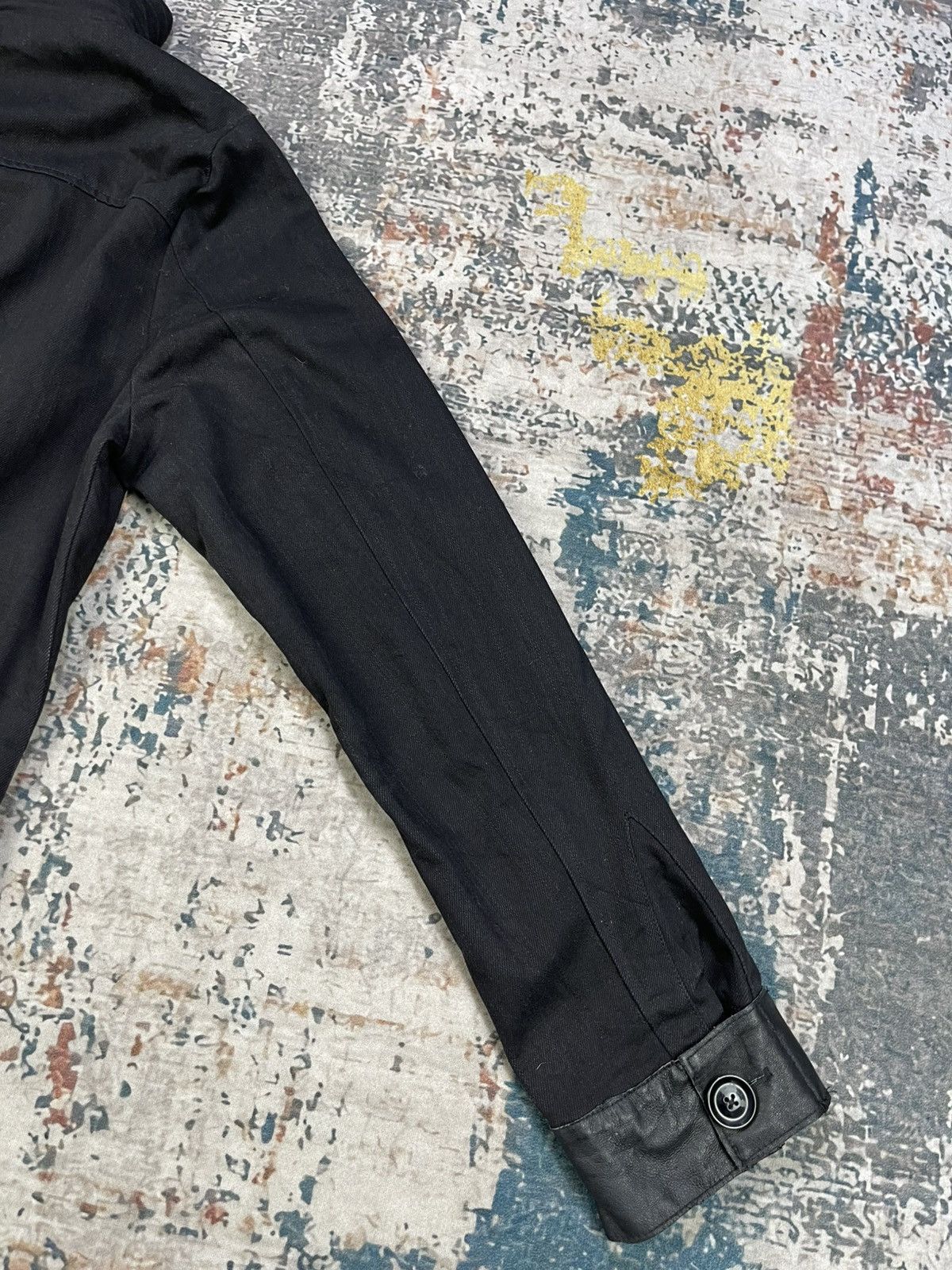 semanticdesign Semantic Design Bono Leather Tagged Toggle Long Jacket Size US M / EU 48-50 / 2 - 8 Thumbnail