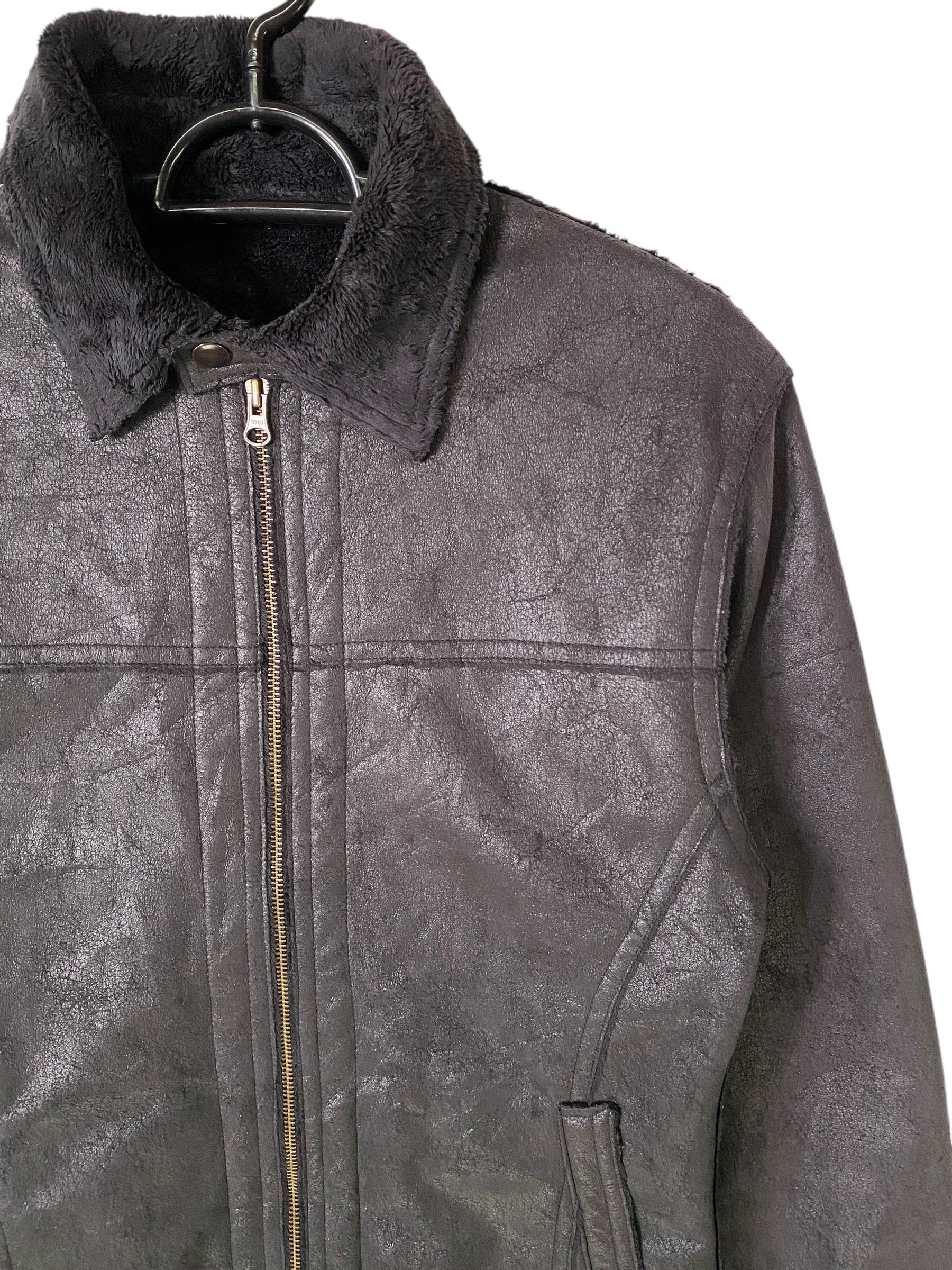 Designer Tete homme faux shearling style aviator jacket Size US S / EU 44-46 / 1 - 4 Thumbnail