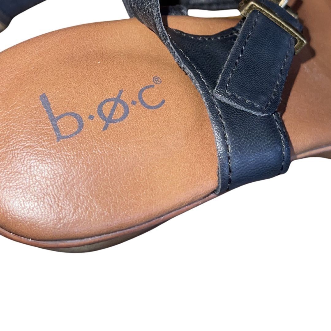 Born BOC by Born Gigi Platform Block Heeled Sandals Woven Retro Size US 7.5 / IT 37.5 - 5 Thumbnail