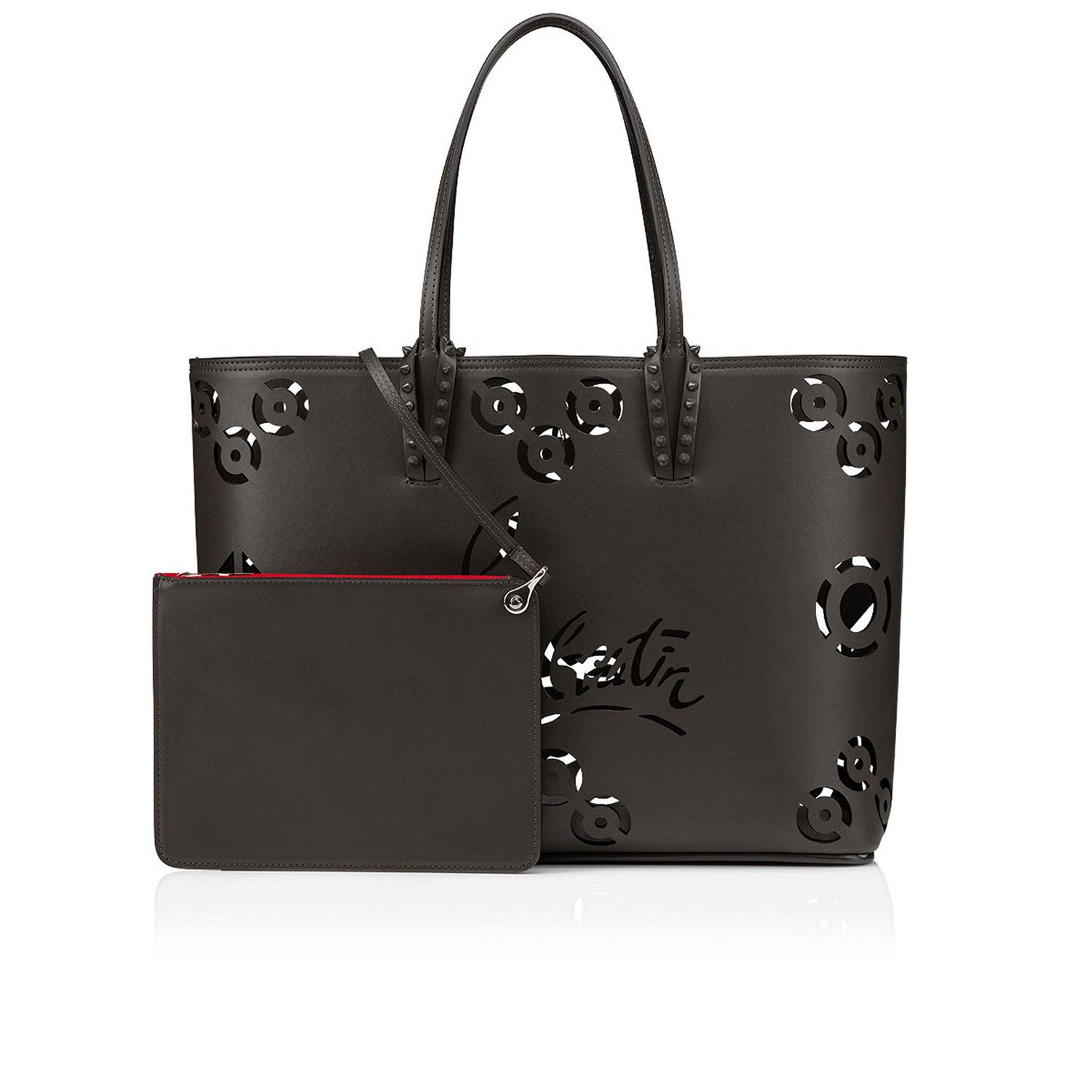 Christian Louboutin o1s1wg111124 Size: OS/Cabata Calf Paris in Black Size ONE SIZE - 4 Thumbnail