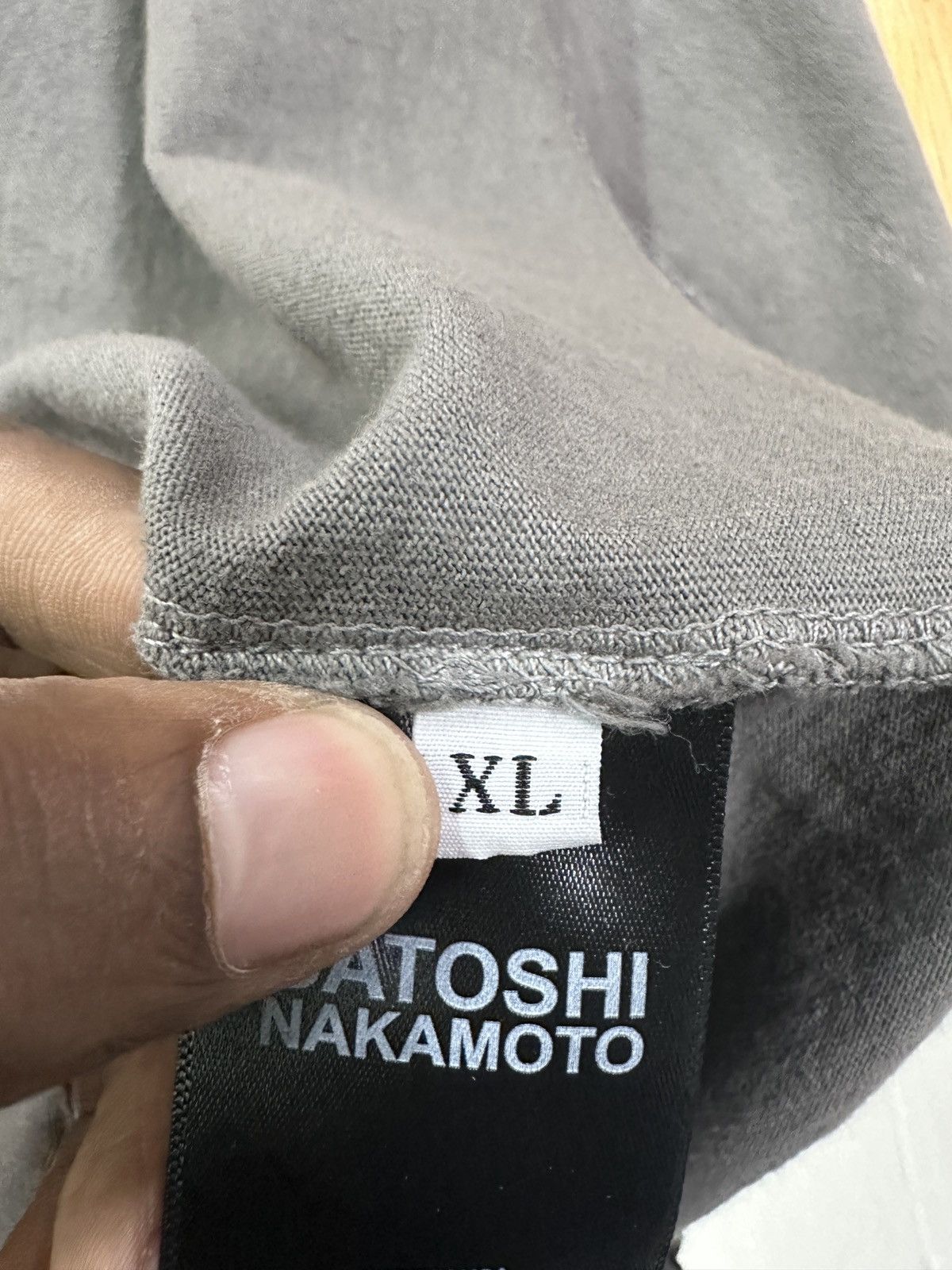 Satoshi Nakamoto Satoshi Collegiate Washed Longsleeve Size US XL / EU 56 / 4 - 3 Thumbnail