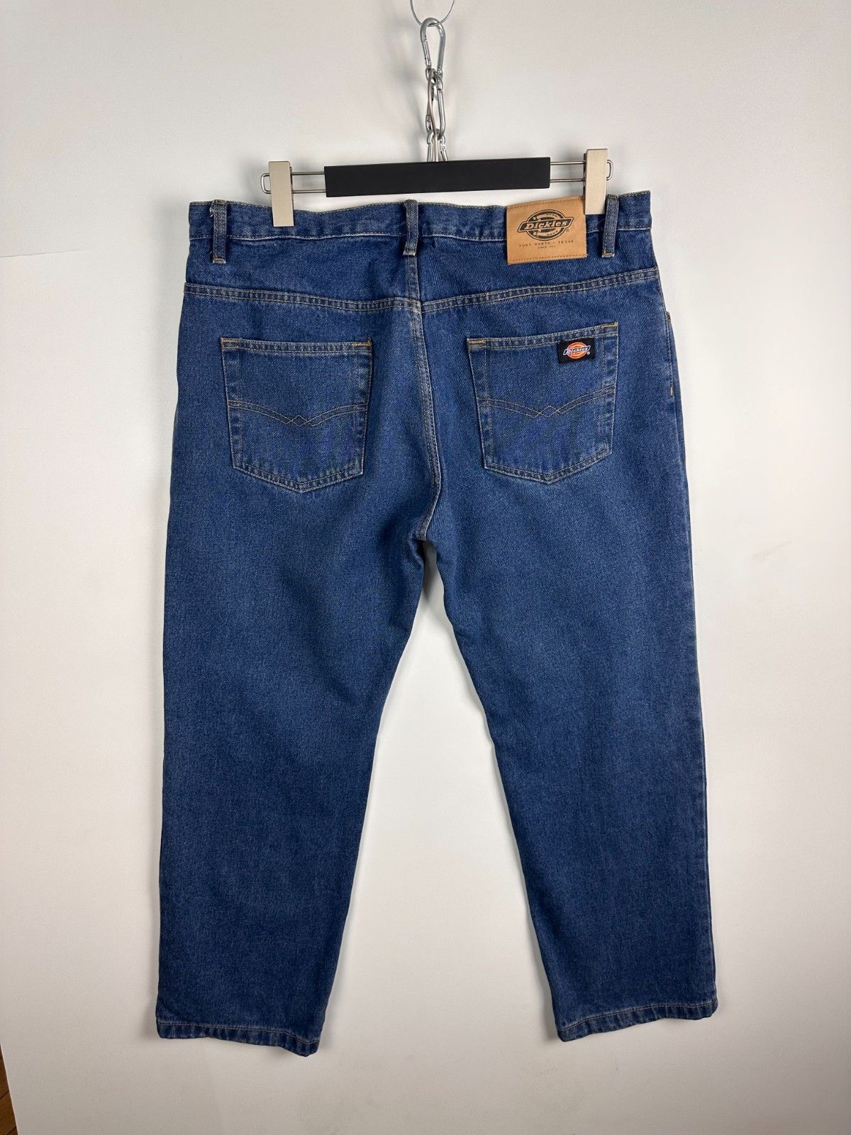 Dickies Vintage Dickies Blue Wide Leg Baggy Fit Jeans Mens size 38 Size US 38 / EU 54 - 4 Thumbnail